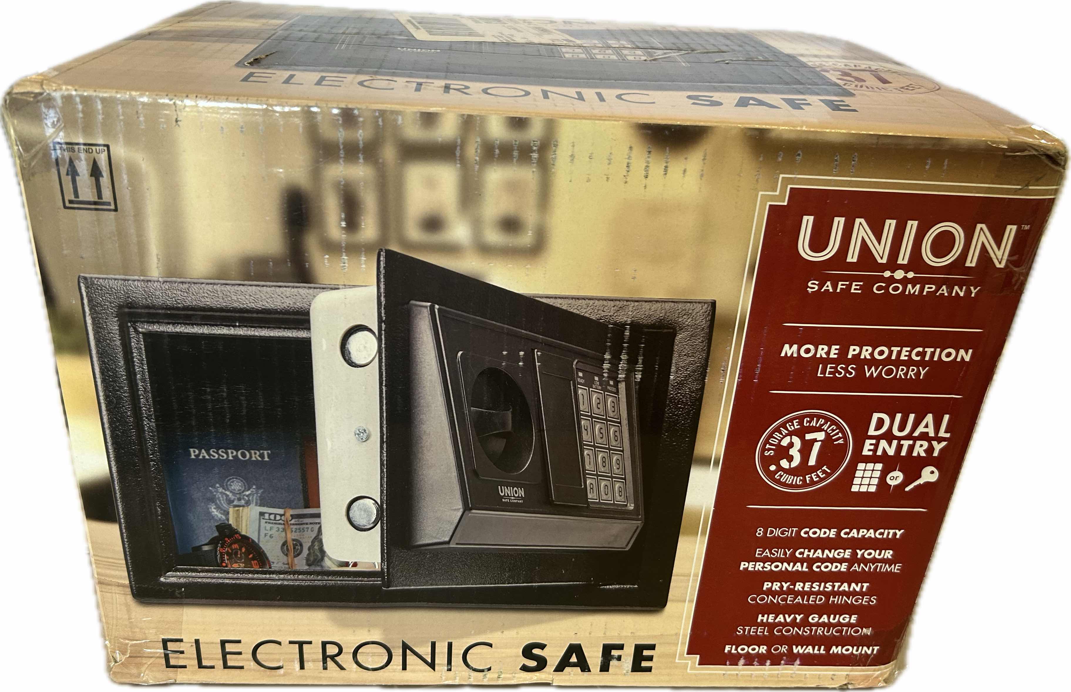 Photo 1 of NIB ELECTRONIC SAFE 37 CUBIC FEET STORAGE RETAIL $54
