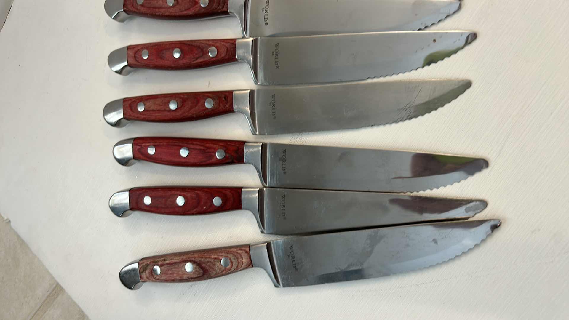 Photo 1 of 11 WORLD STEAK KNIVES