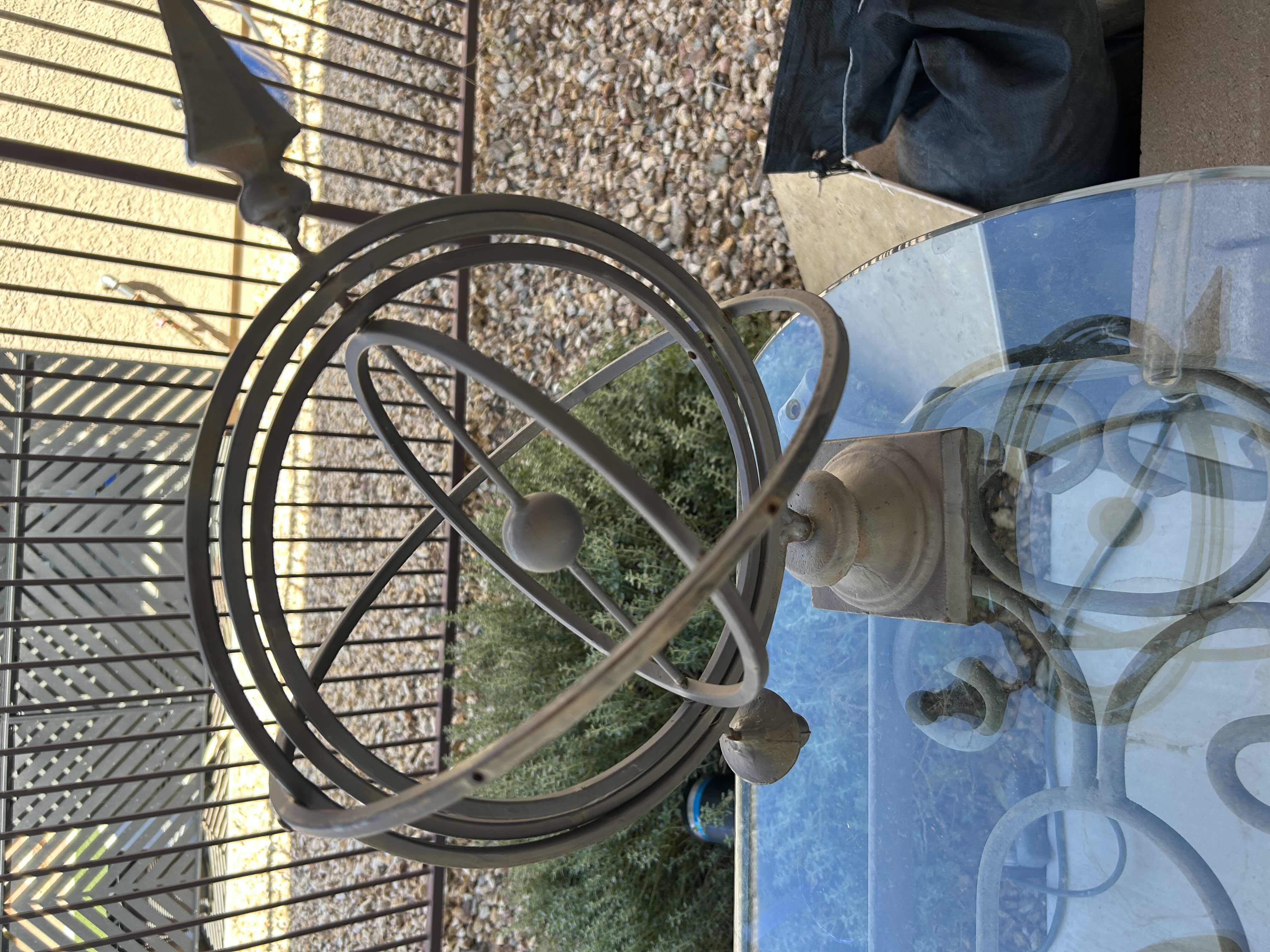 Photo 1 of ARMILLARY SPHERE SUNDIAL H 11"