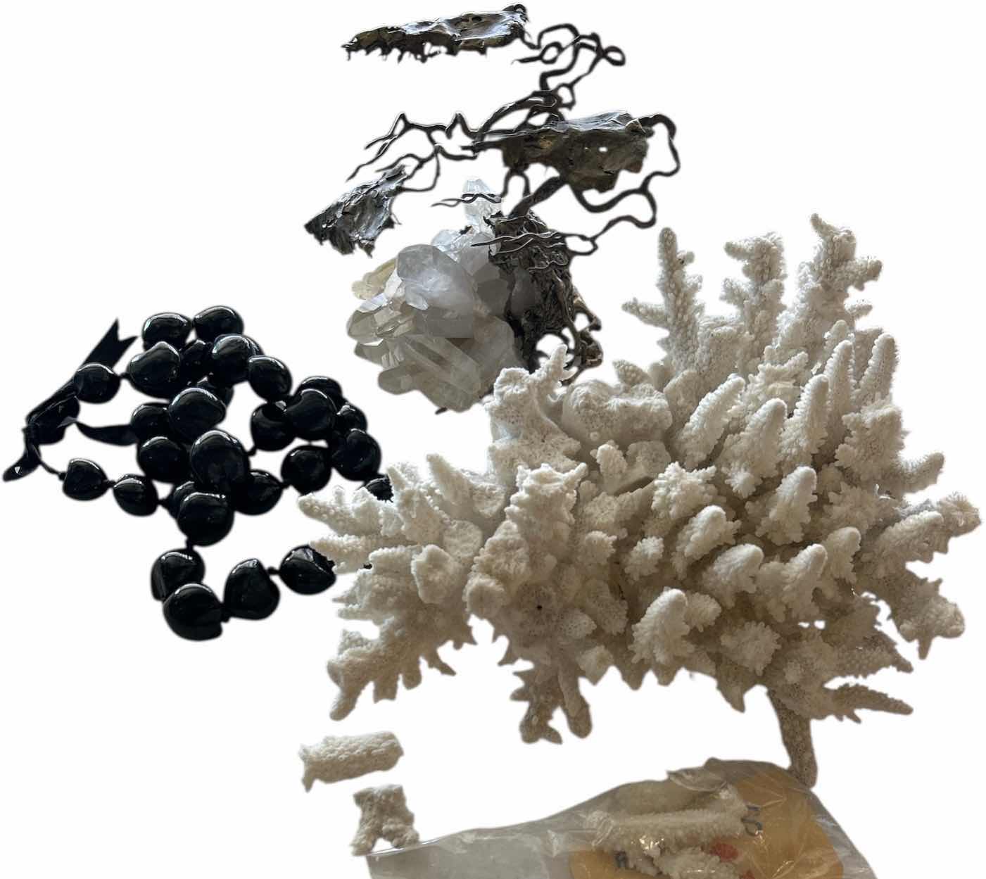 Photo 1 of CORAL, CRYSTAL GEODES AND MORE (AS IS)