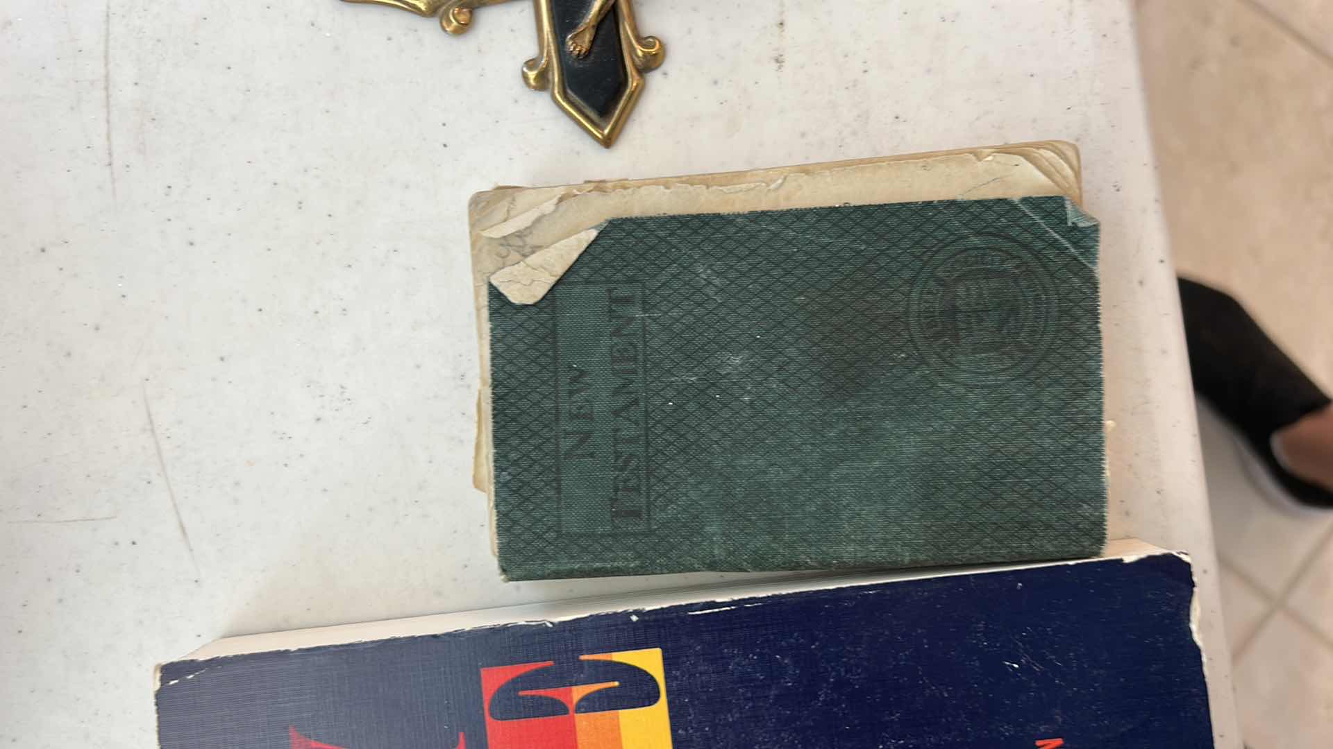 Photo 1 of 2 BIBLES AND 1 CRUCIFIX