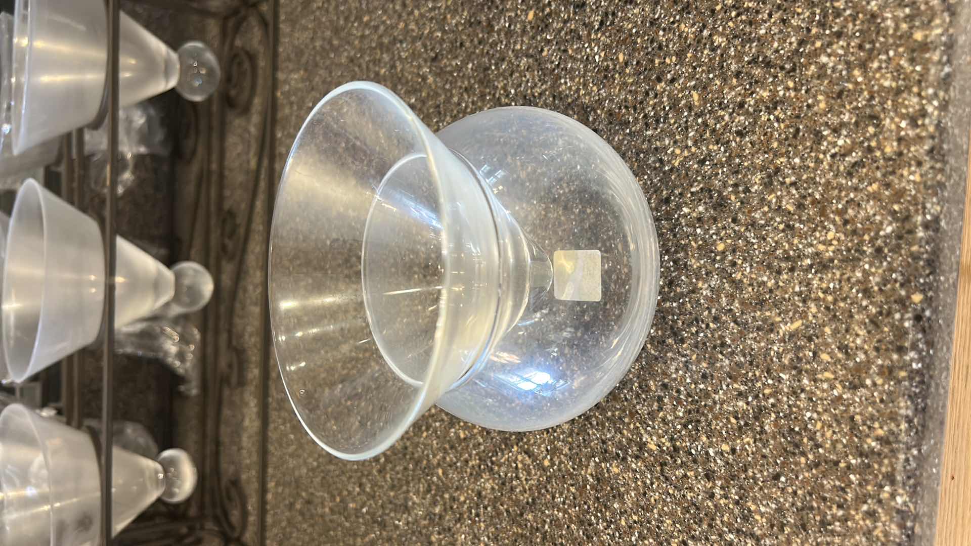 Photo 1 of 8 CRATE AND BARREL MARTINI GLASSES