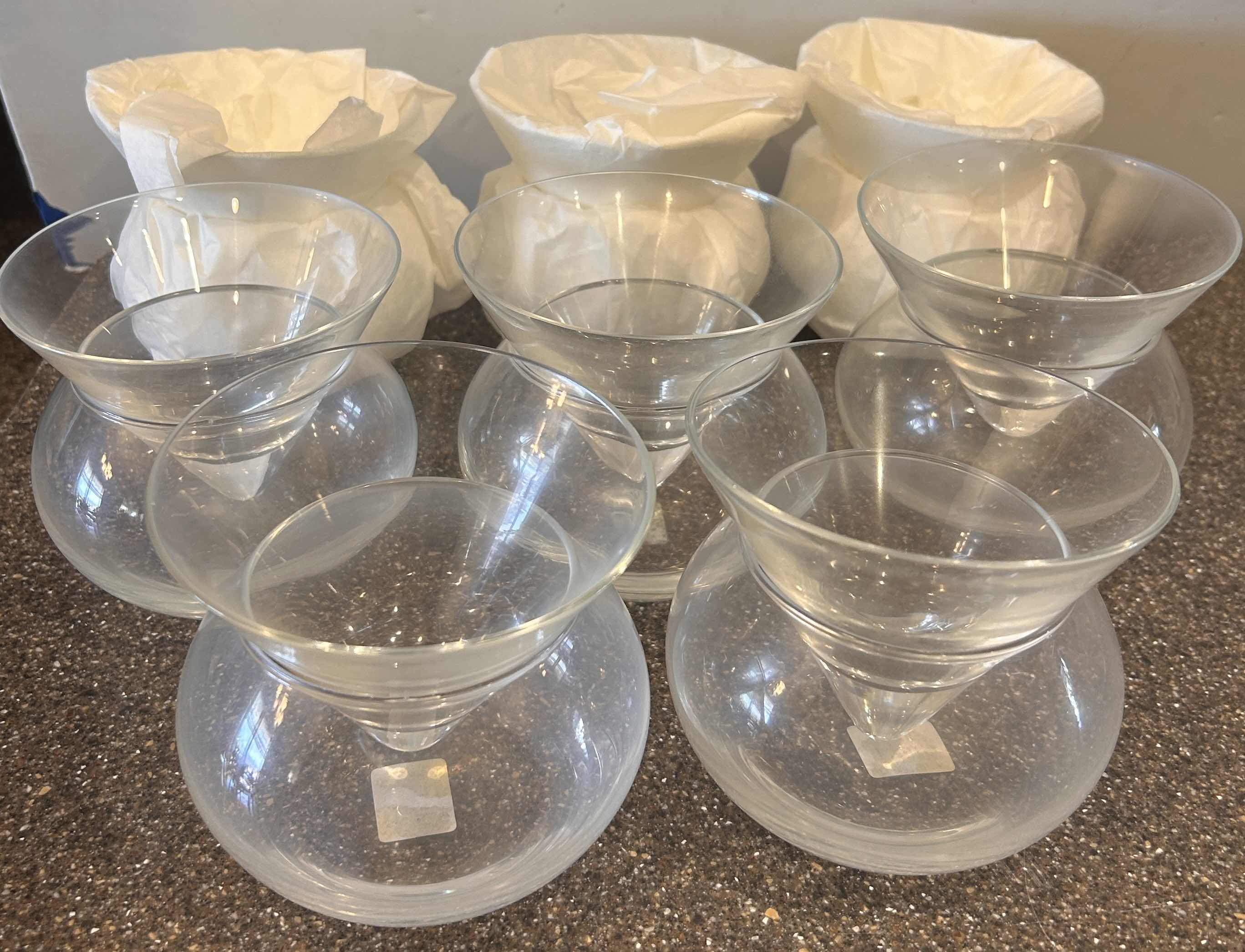 Photo 1 of 8 CRATE AND BARREL MARTINI GLASSES