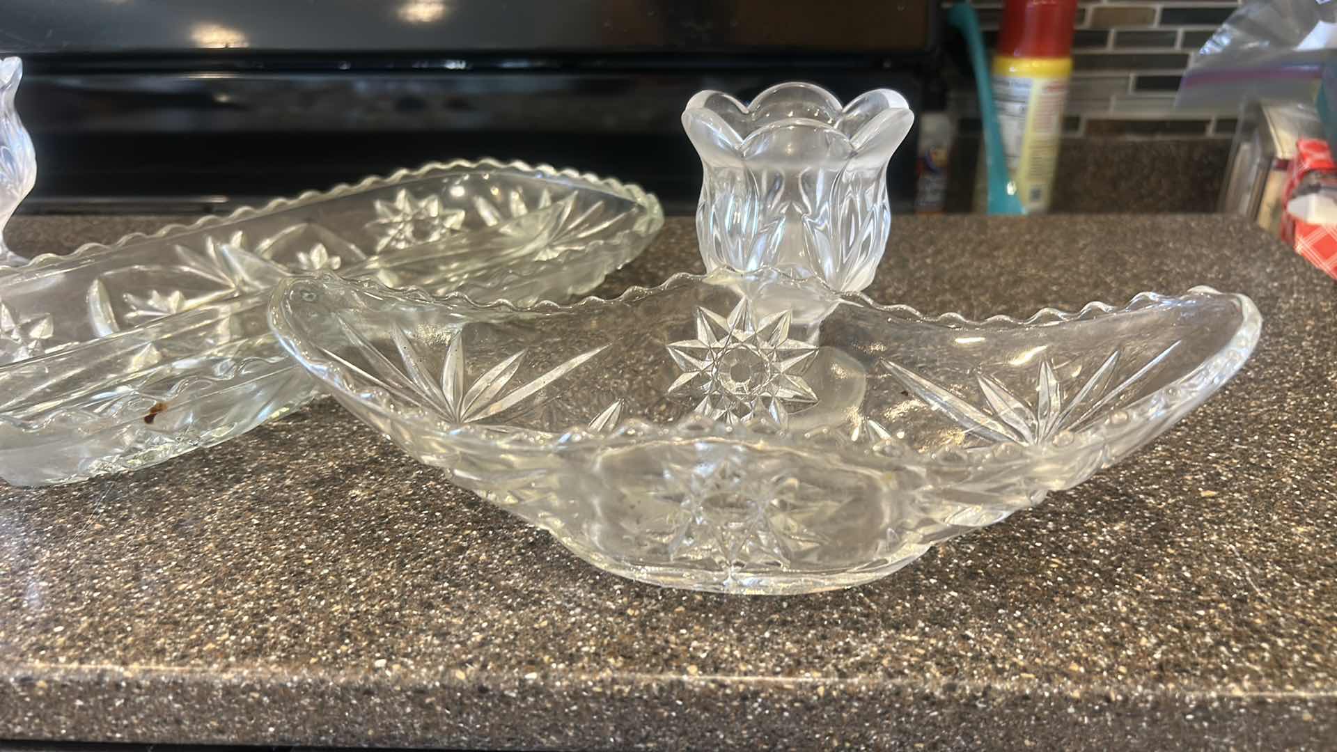 Photo 1 of VINTAGE GLASSWARE