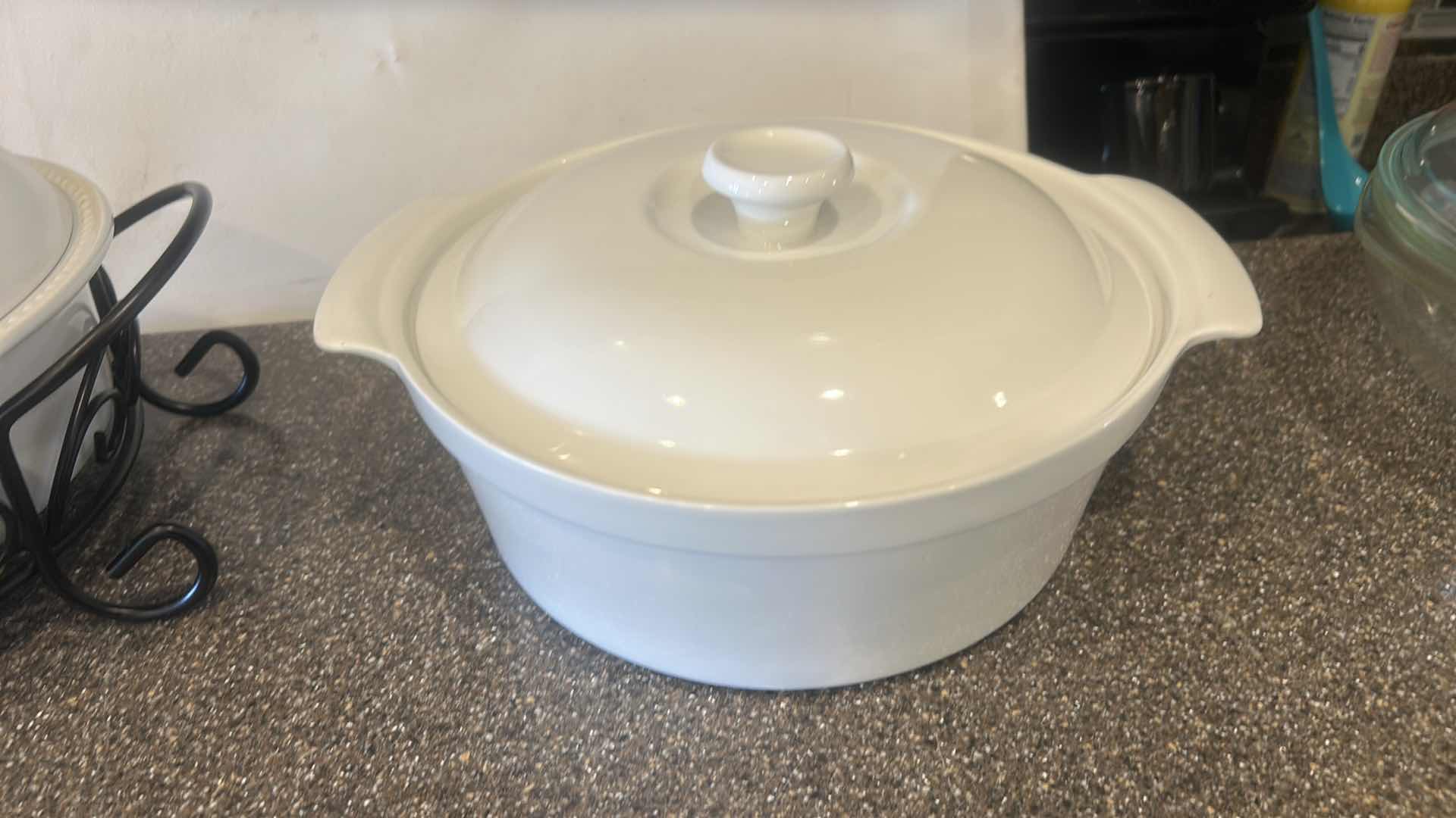 Photo 1 of 3 CASSEROLE SERVERS WITH LIDS