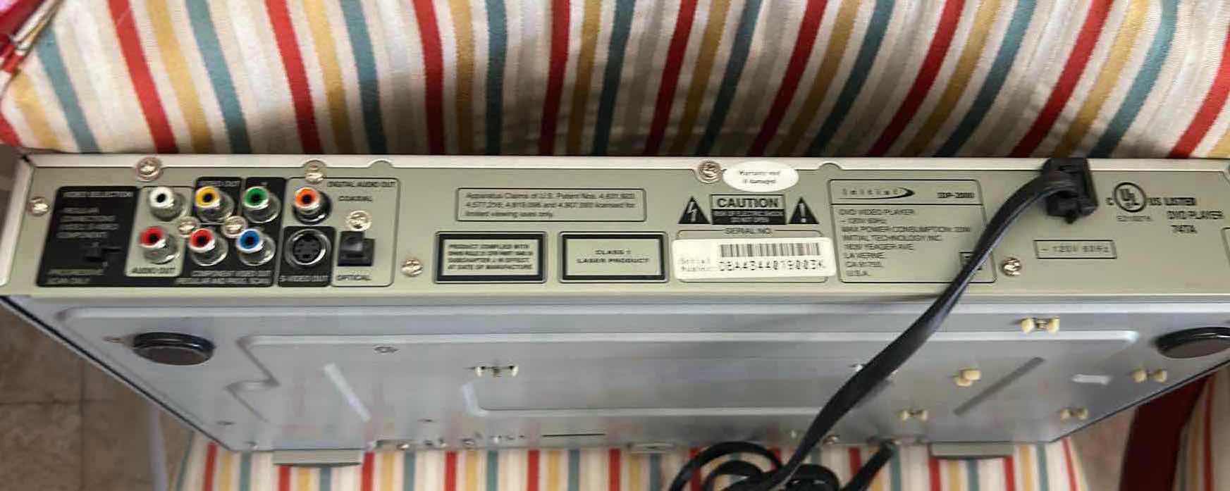 Photo 1 of SONY DVD VHS RECEIVER INITIAL DVD PLAYER