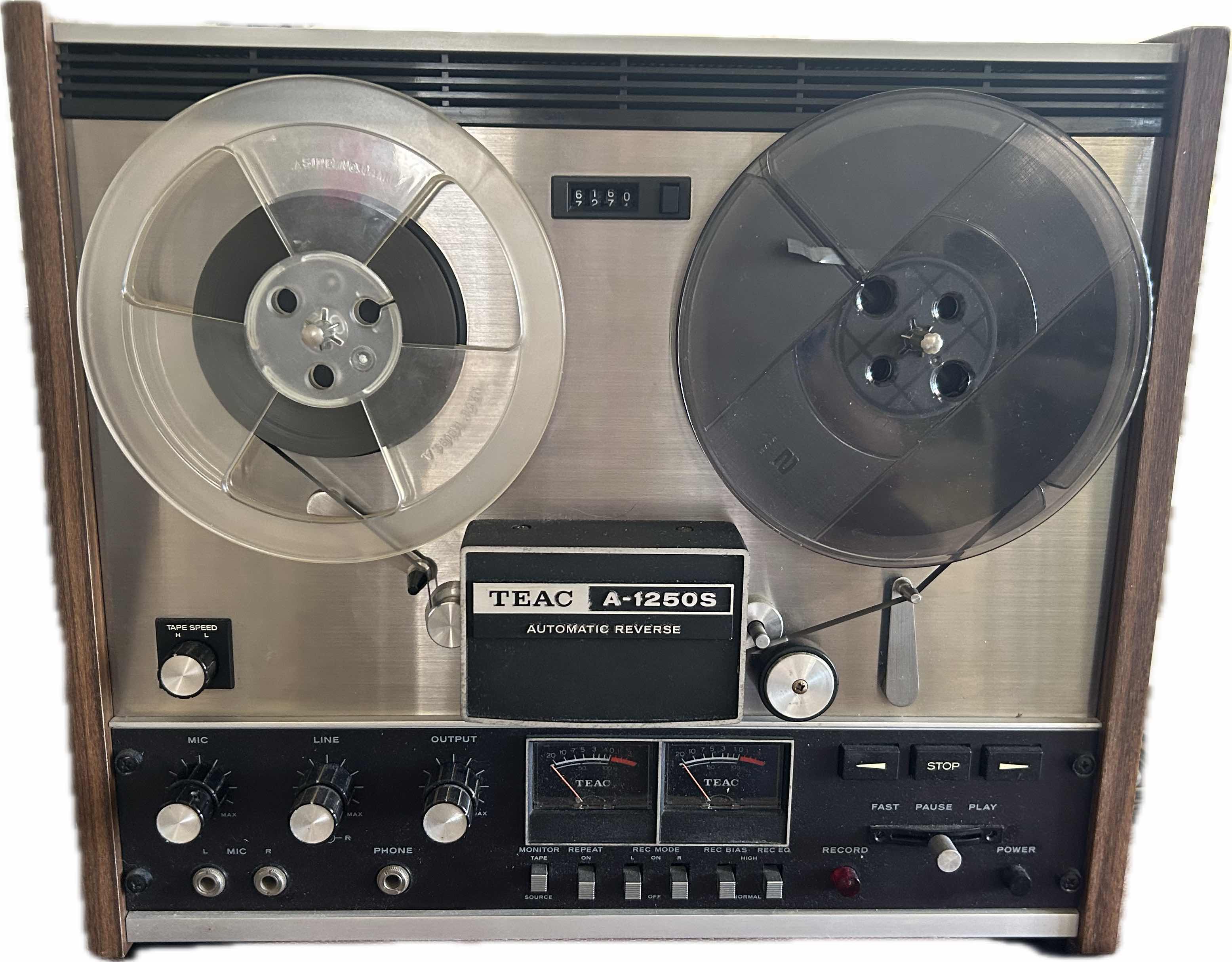 Photo 1 of TEAC A -1250S REEL TO REEL TAPE DECK 