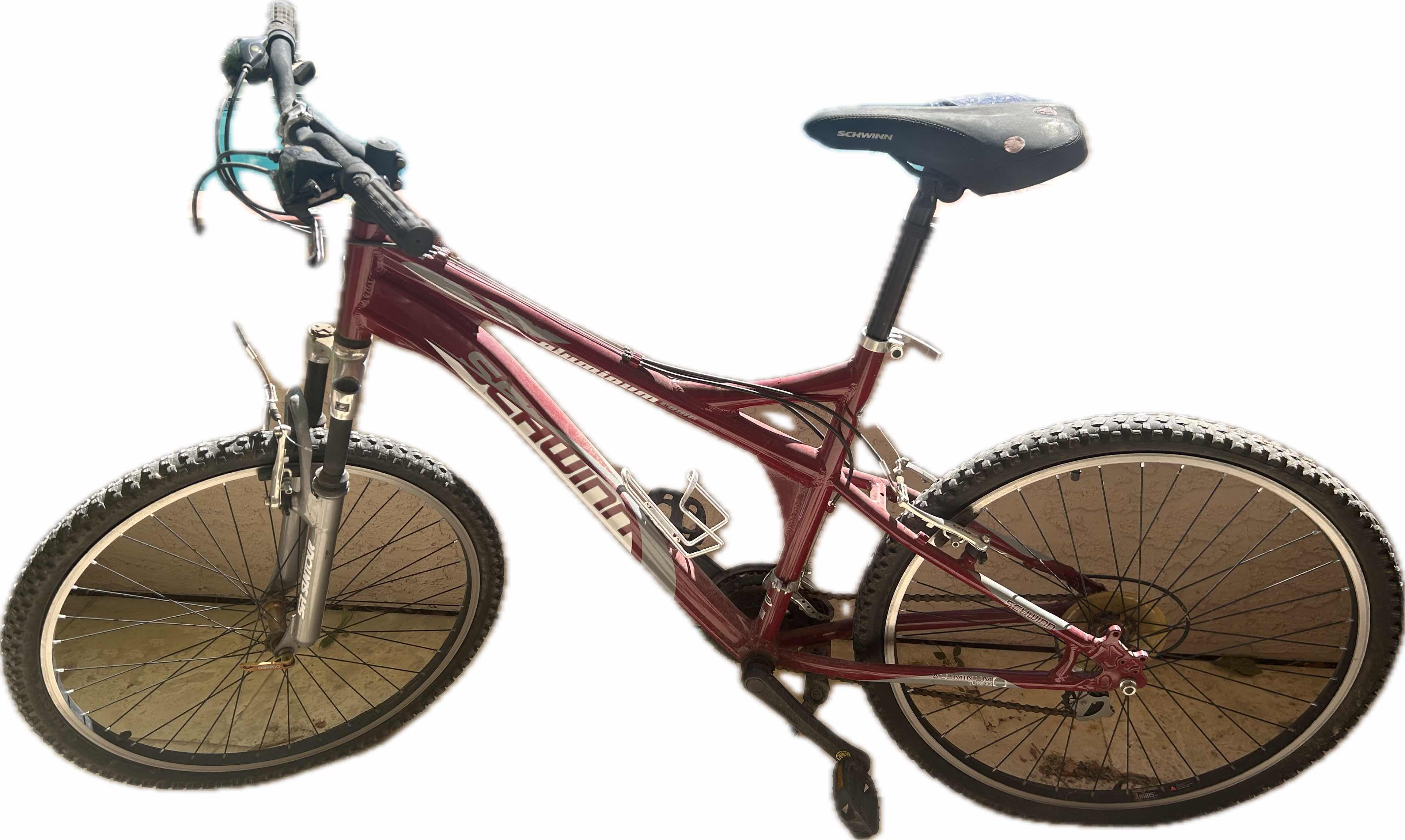 Photo 1 of SCHWINN ALUMINUM COMP MOUNTAIN BIKE TIRES FLAT