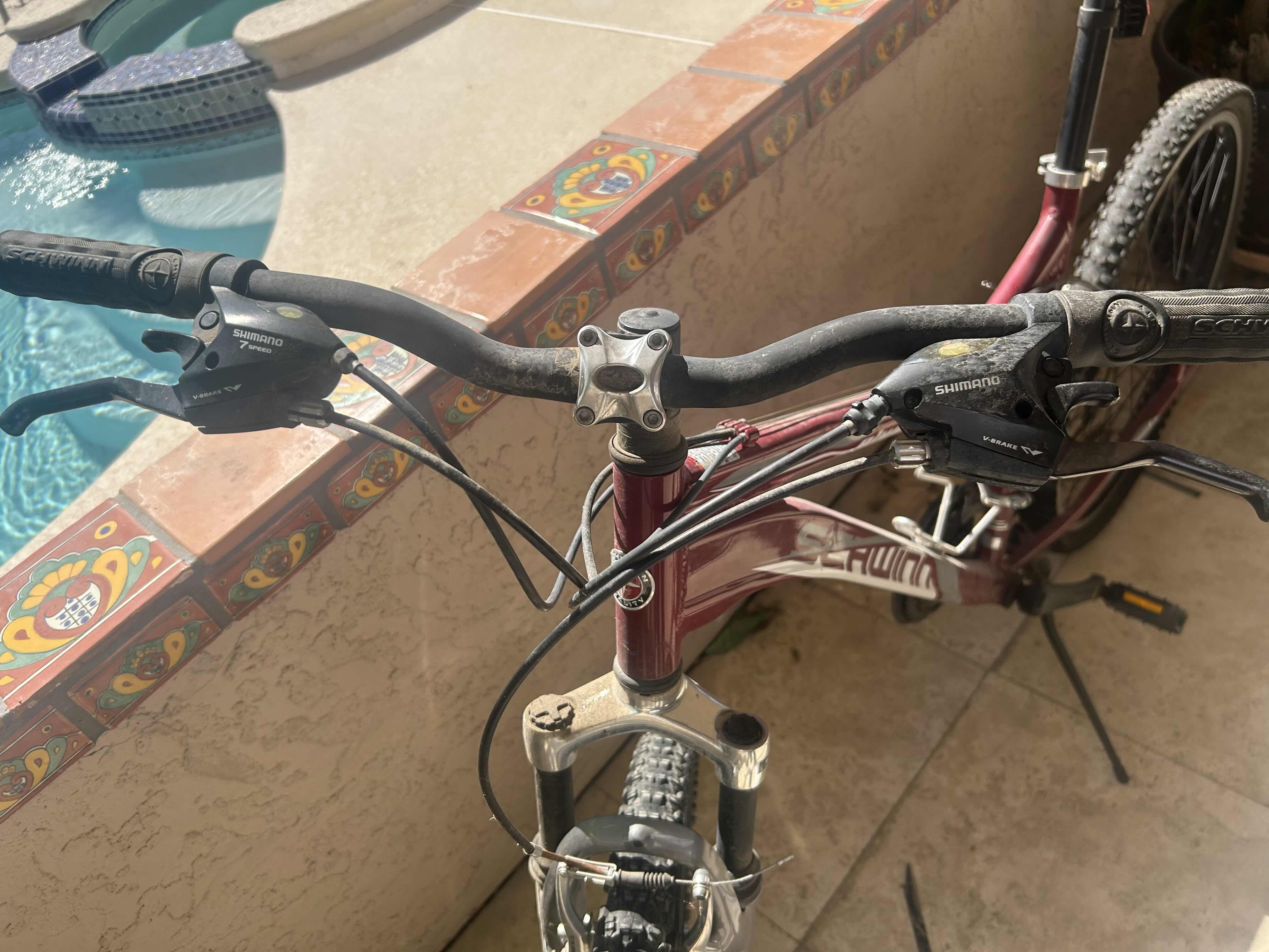 Photo 2 of SCHWINN ALUMINUM COMP MOUNTAIN BIKE TIRES FLAT