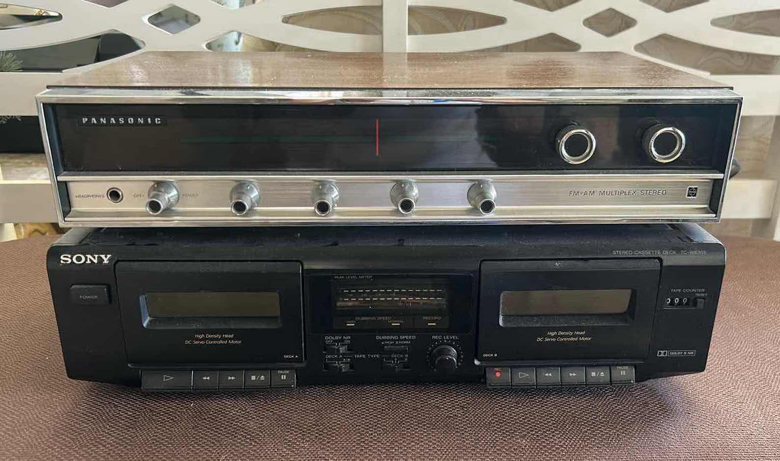 Photo 1 of PANASONIC MULTIPLEX STERO AND SONY CASSETTE RECEIVER