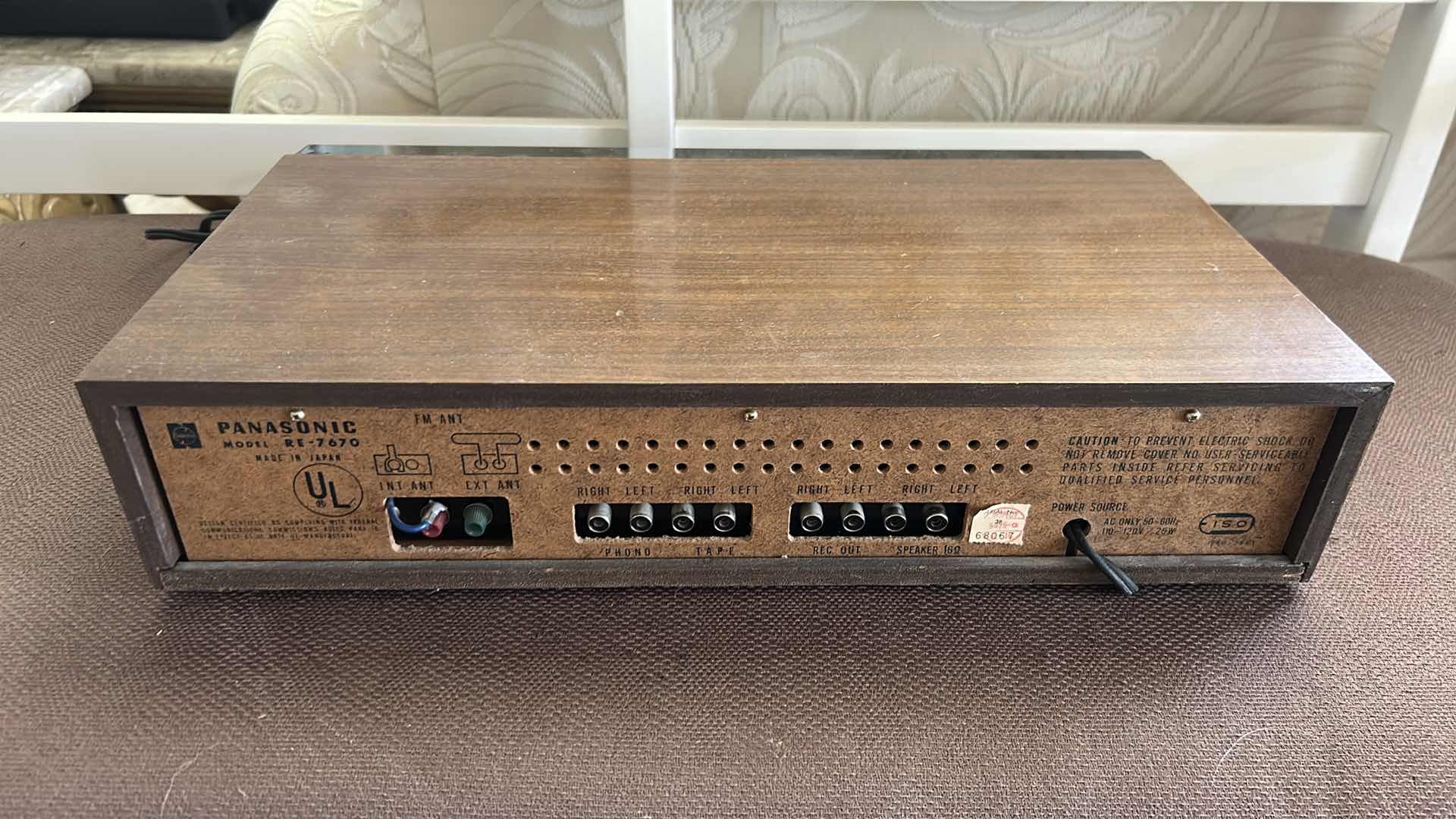 Photo 5 of PANASONIC MULTIPLEX STERO AND SONY CASSETTE RECEIVER