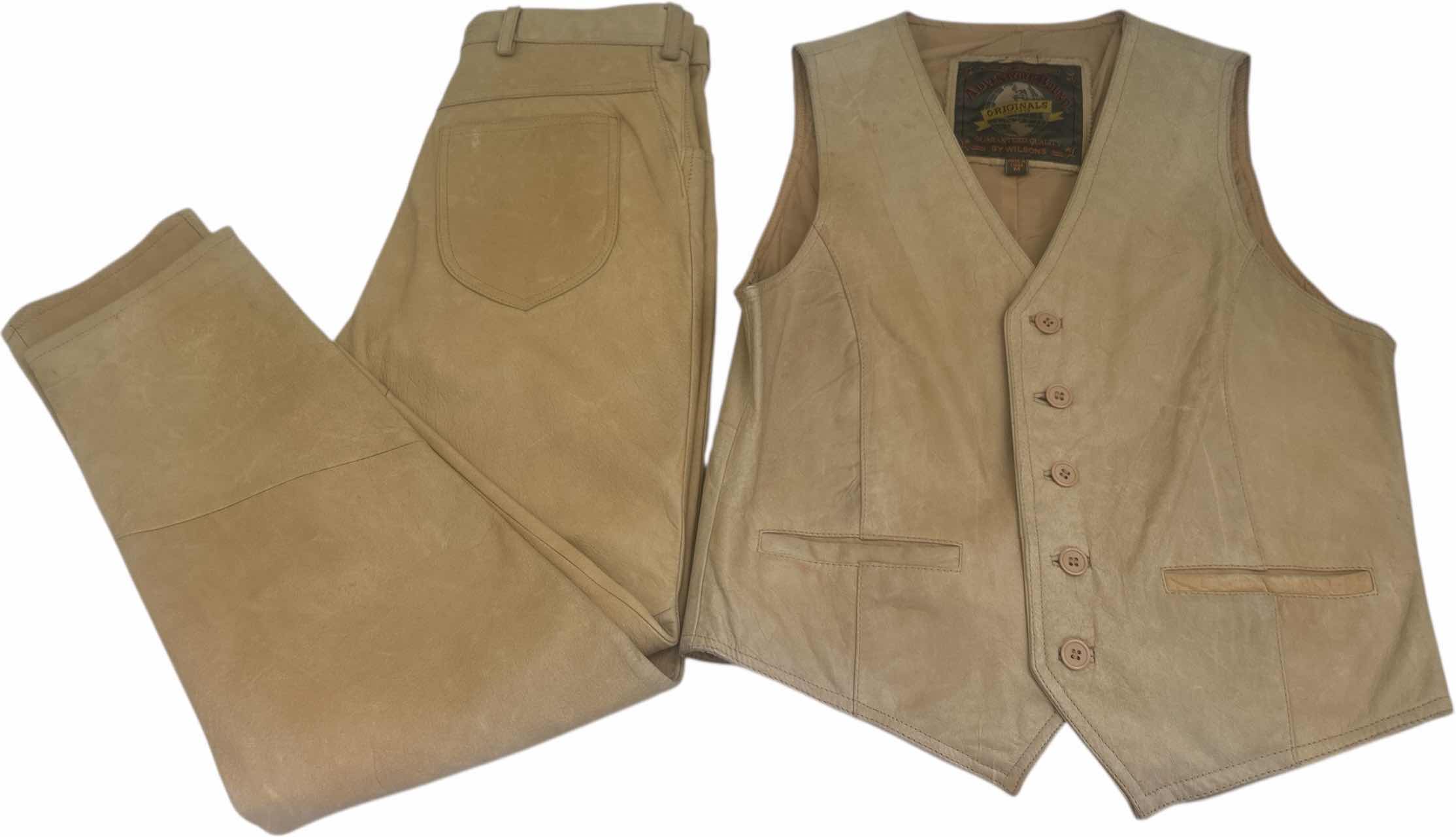 Photo 1 of 2 PC LEATHER OUTFIT SIZE 8