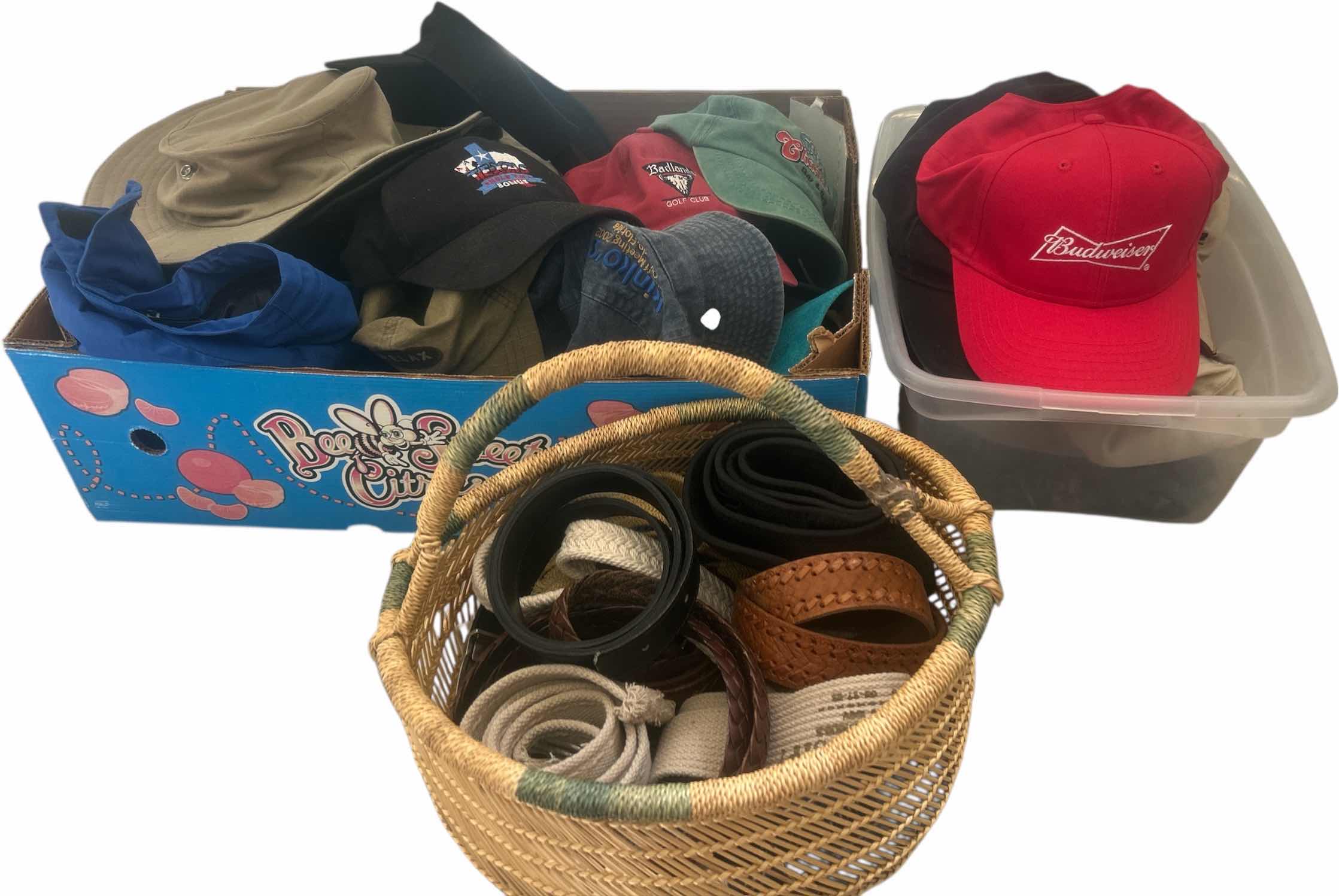 Photo 1 of MENS HATS AND BELTS