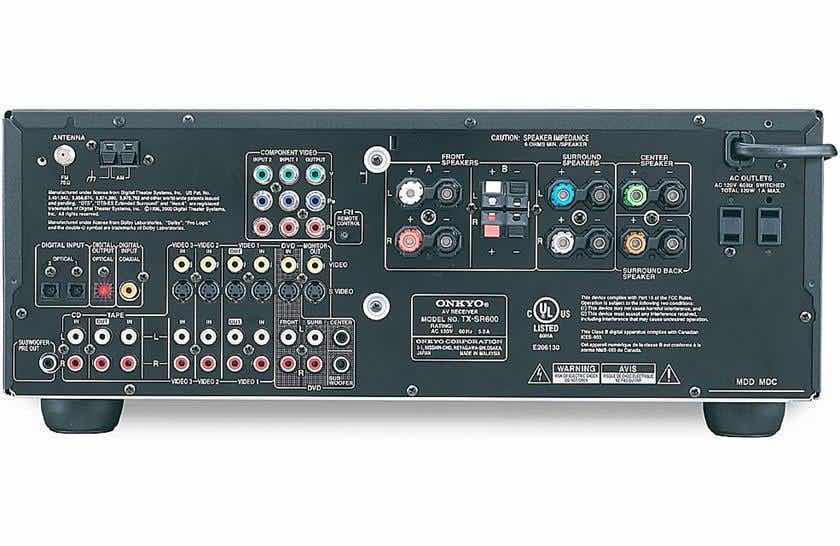 Photo 1 of ONKYO TX -SR600 AV RECEIVER 