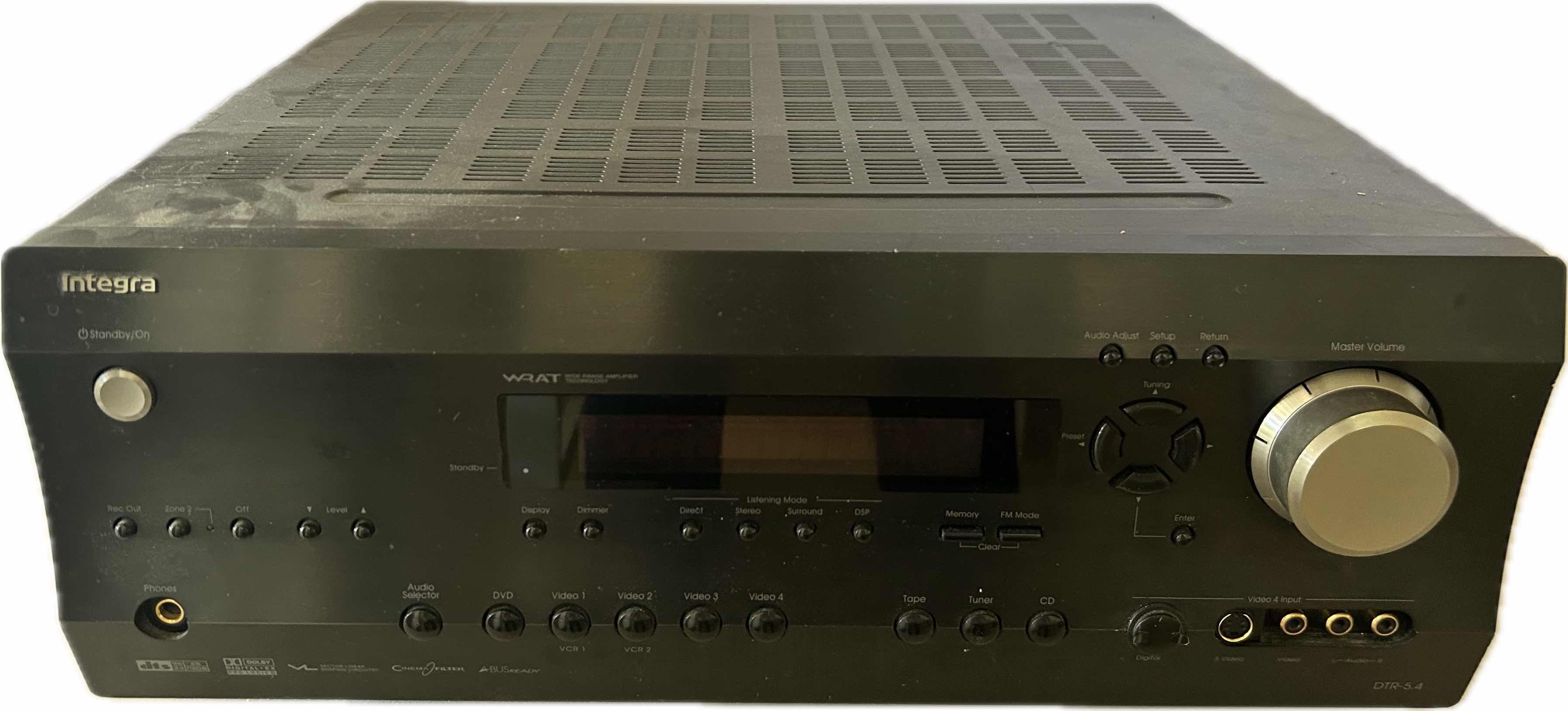 Photo 1 of INTEGRA DTR- 5.4 A/V HOME THEATER RECEIVER 