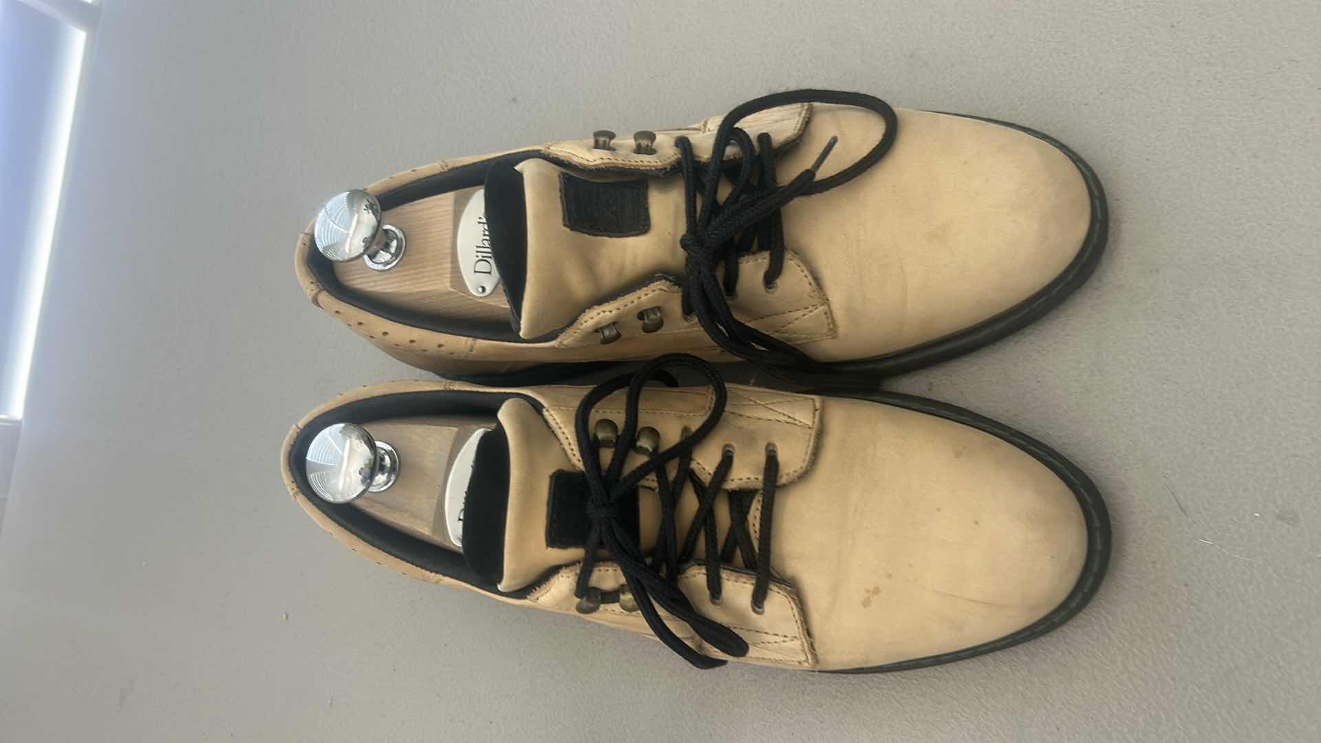 Photo 1 of 2 PAIRS MENS SHOES SIZE 8.5 & 9