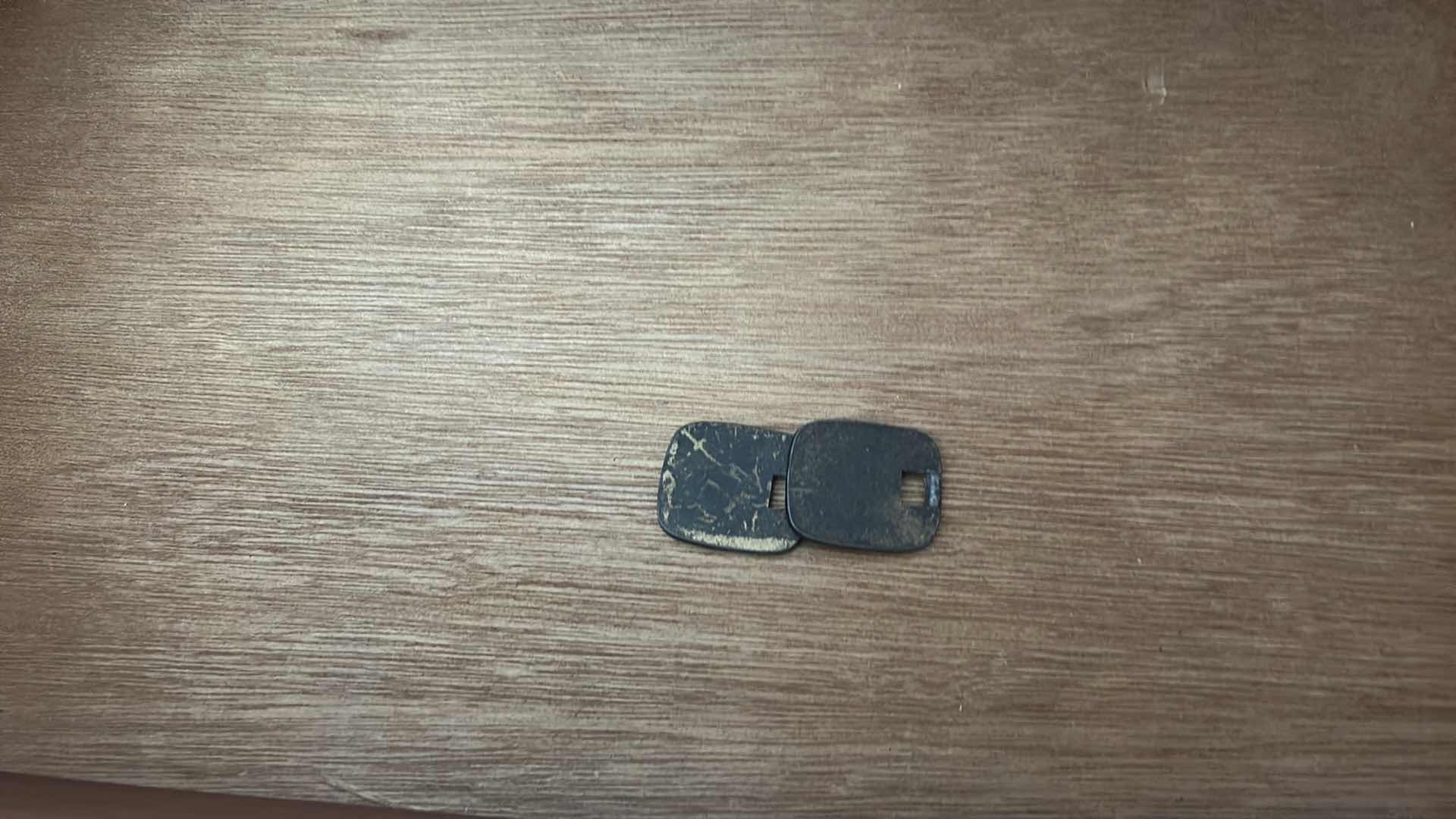 Photo 7 of CENTURY ASIAN INSPIRED DARK WOOD CABINET/DRESSER/BUFFET WITH METAL HARDWARE 76 1/2“ x 19“ x H30 1/4”