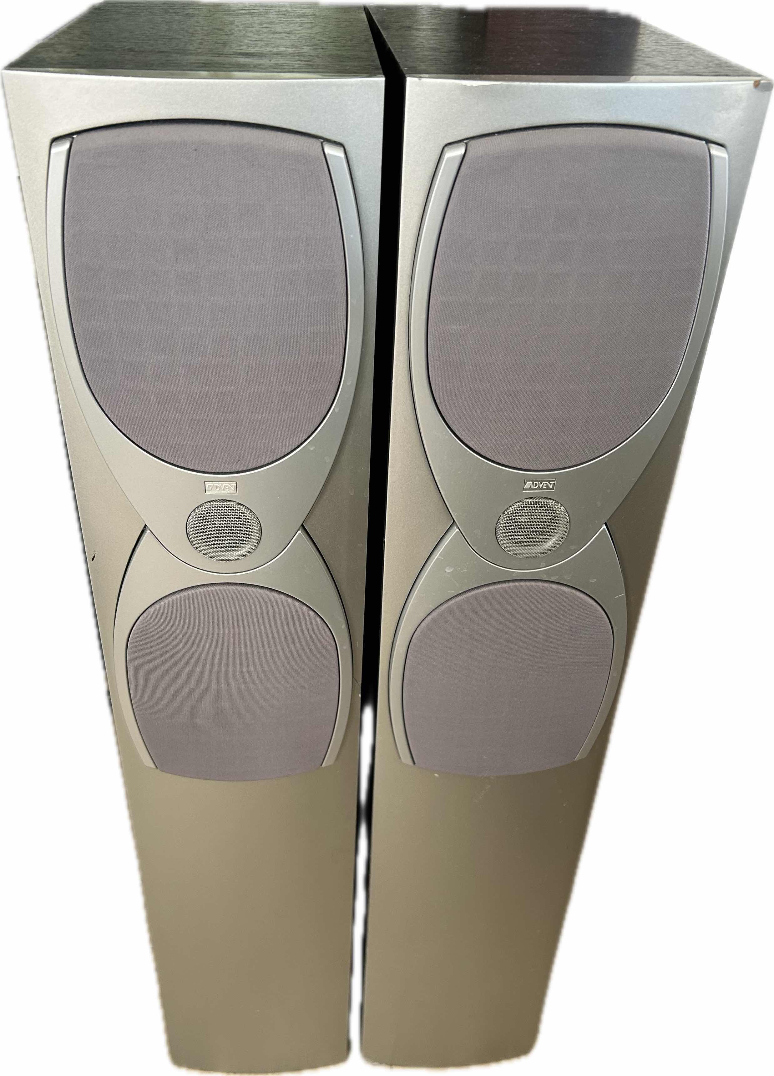 Photo 1 of 2- ADVENT HERITAGE TOWER SPEAKERS 7" X 34"