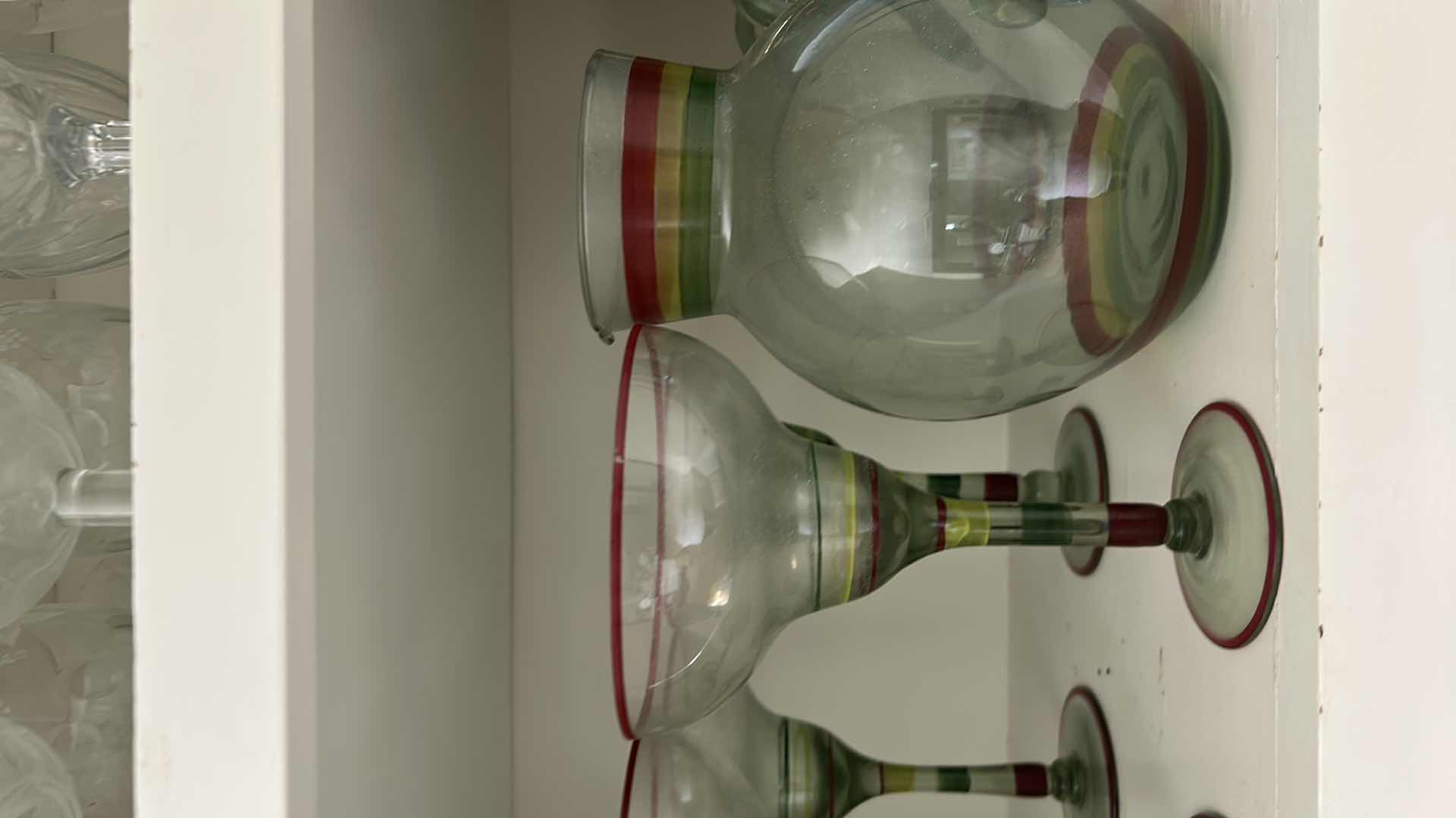 Photo 4 of CONTENTS OF CABINET ASSORTED CASINO GLASSWARE