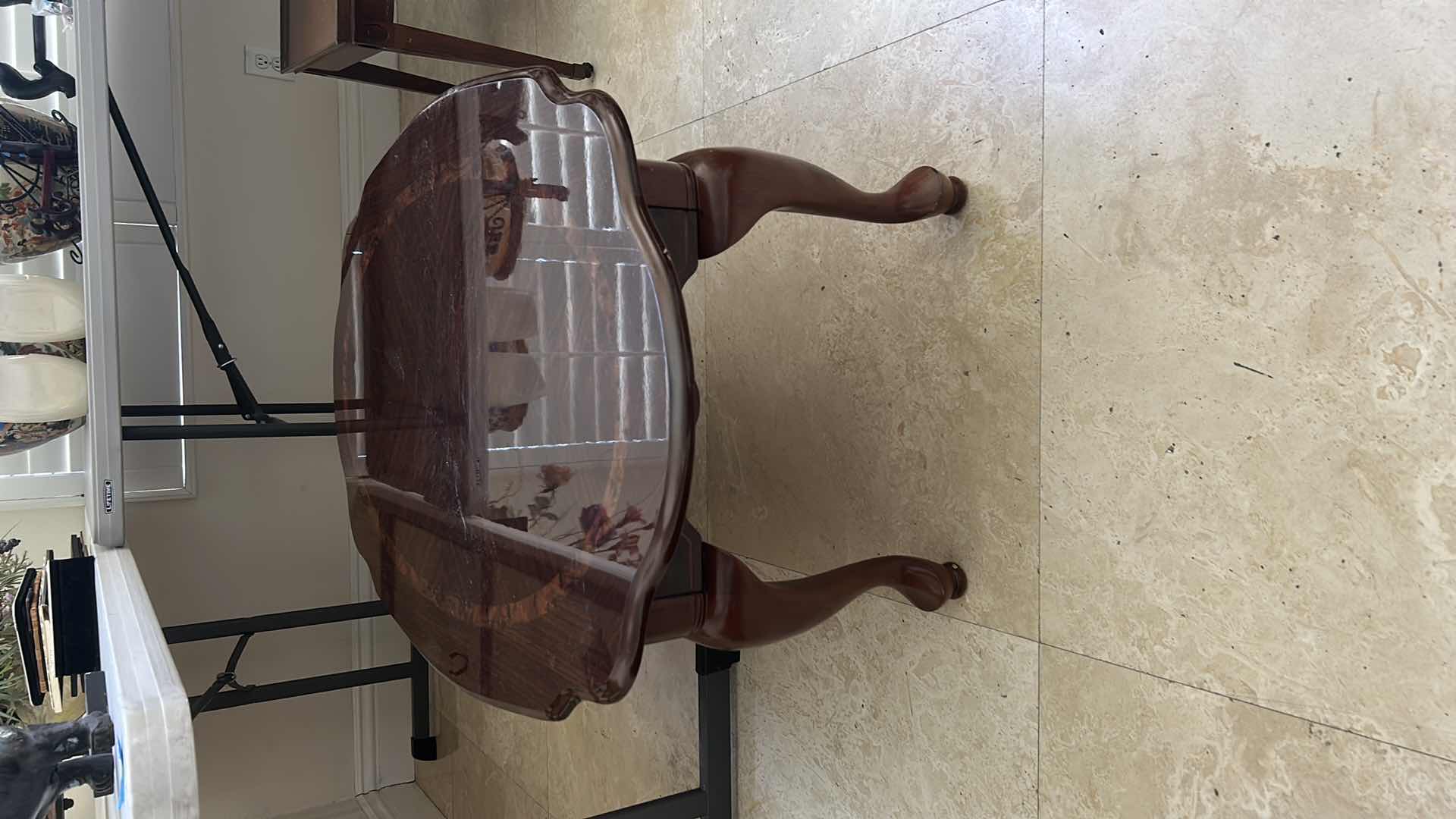 Photo 4 of CHERRY WOOD COCKTAIL TABLE 
45“ x 27“ x H16 1/4”