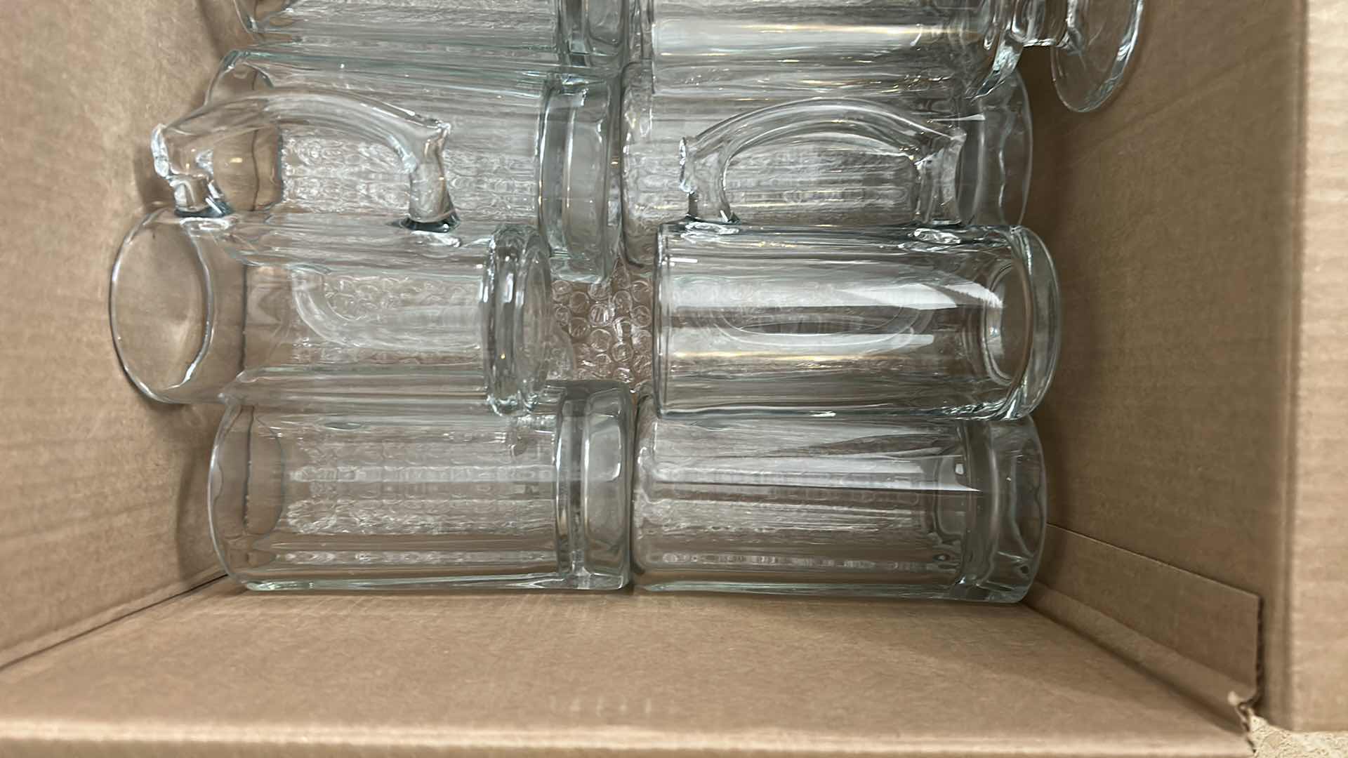 Photo 1 of CONTENTS OF BOX ASSORTED GLASS MUGS