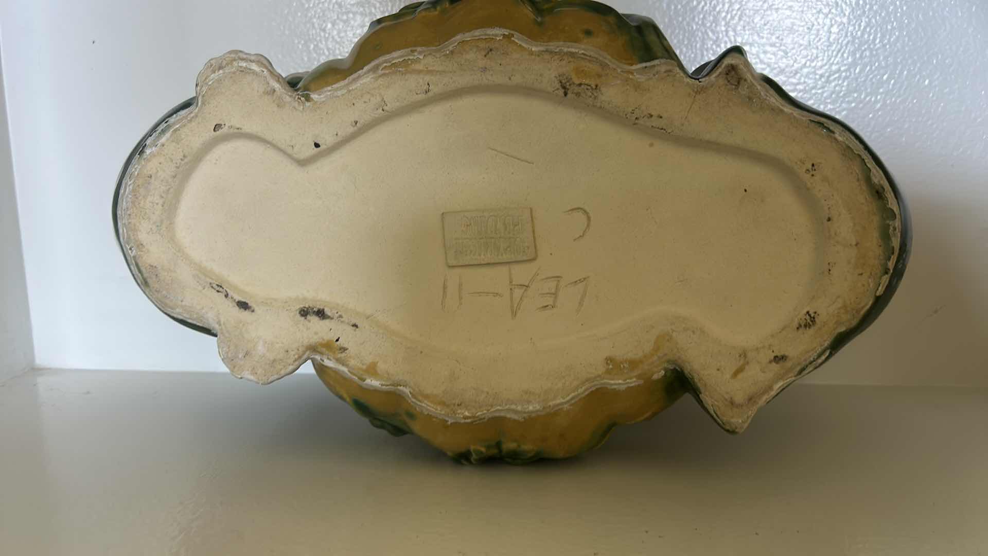 Photo 1 of 2 - COLORFUL GLAZED CERAMIC PIECES, ELEPHANTS 15“ x H6“ AND CHICK