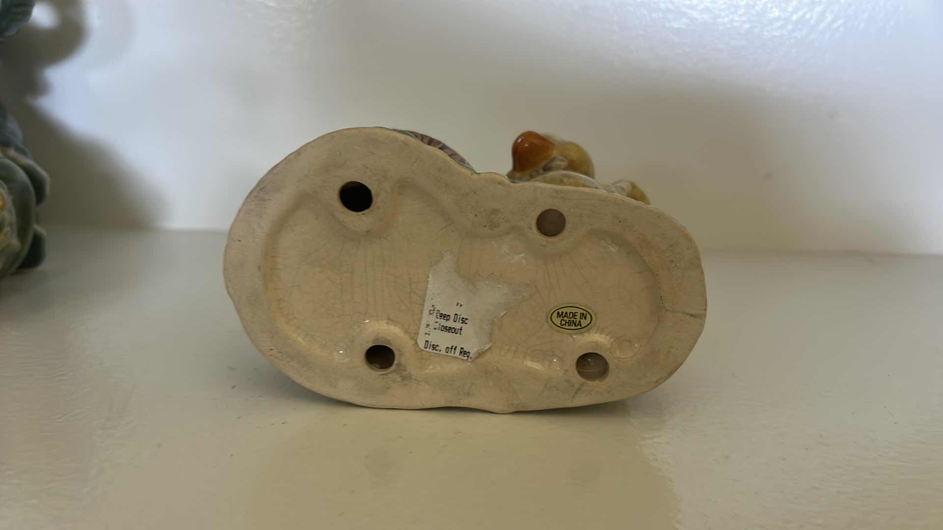 Photo 1 of 2 - COLORFUL GLAZED CERAMIC PIECES, ELEPHANTS 15“ x H6“ AND CHICK