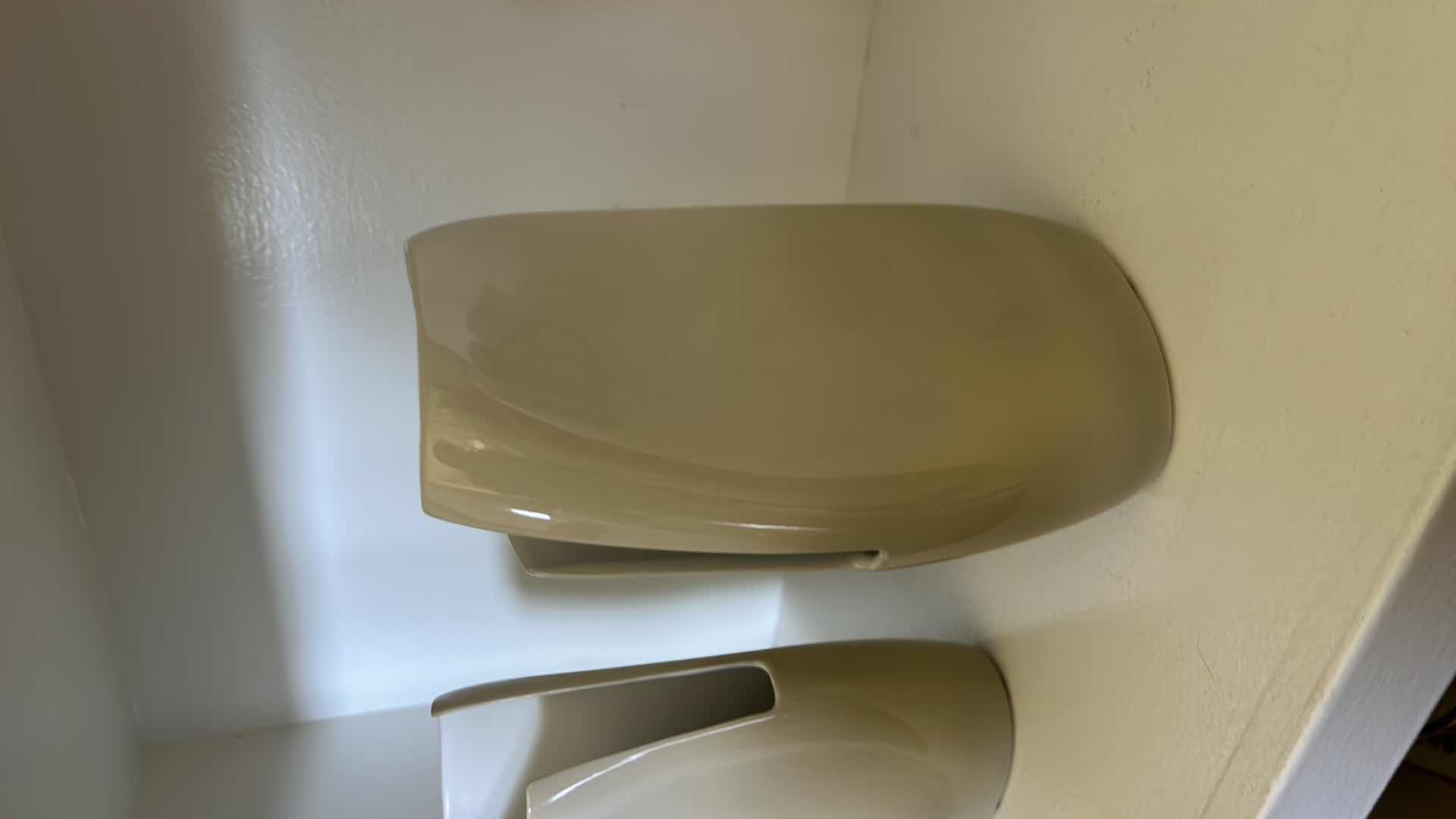 Photo 1 of 2 NUMBERED GLASS VASES