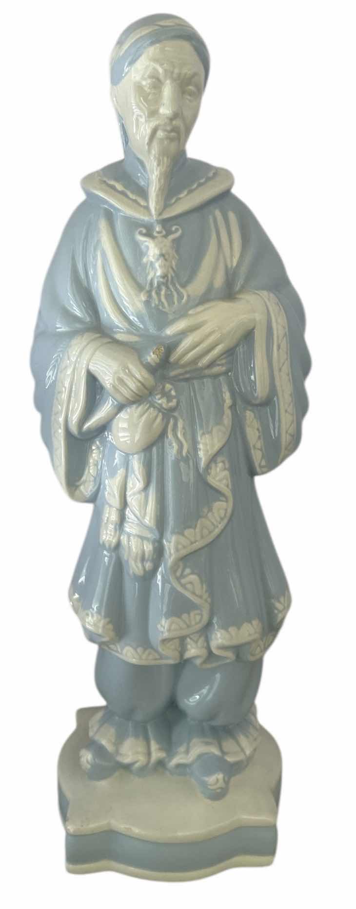 Photo 1 of CHINESE PORCELAIN FIGURINE OFTEN REFERRED TO AS A “MUD-MAN" or "SHIWAN WARE" STATUE H15.5”