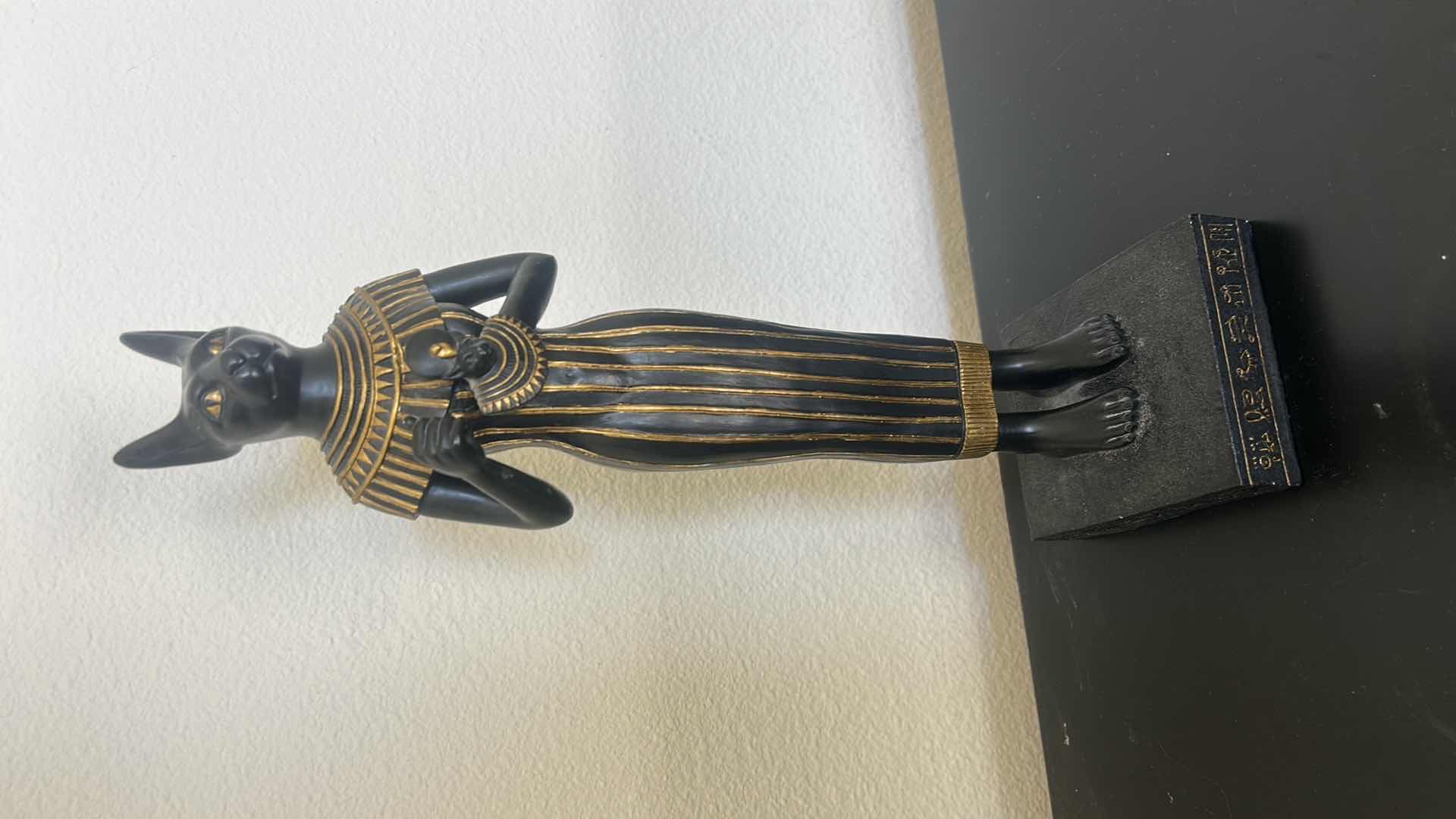 Photo 1 of EGYPTIAN BASTET STATUE H15.5” 