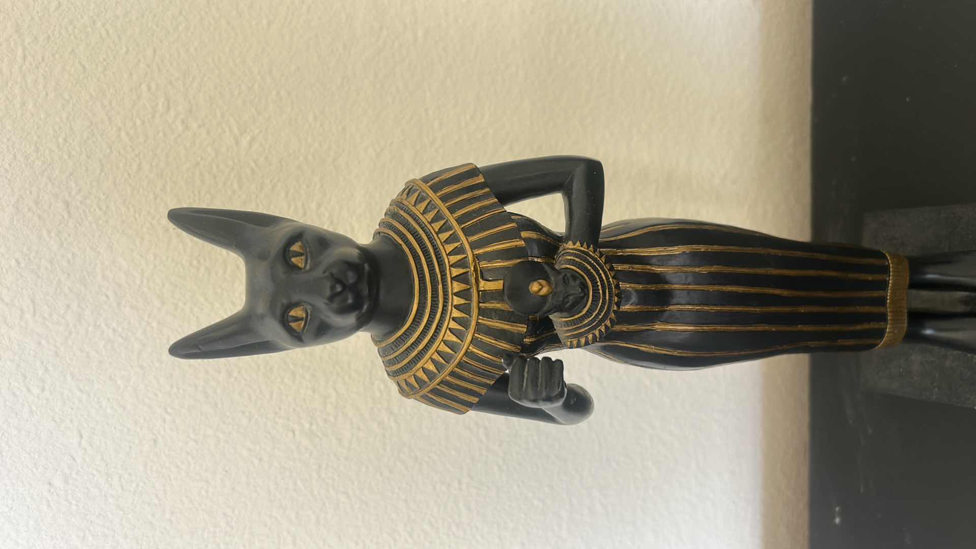 Photo 1 of EGYPTIAN BASTET STATUE H15.5” 