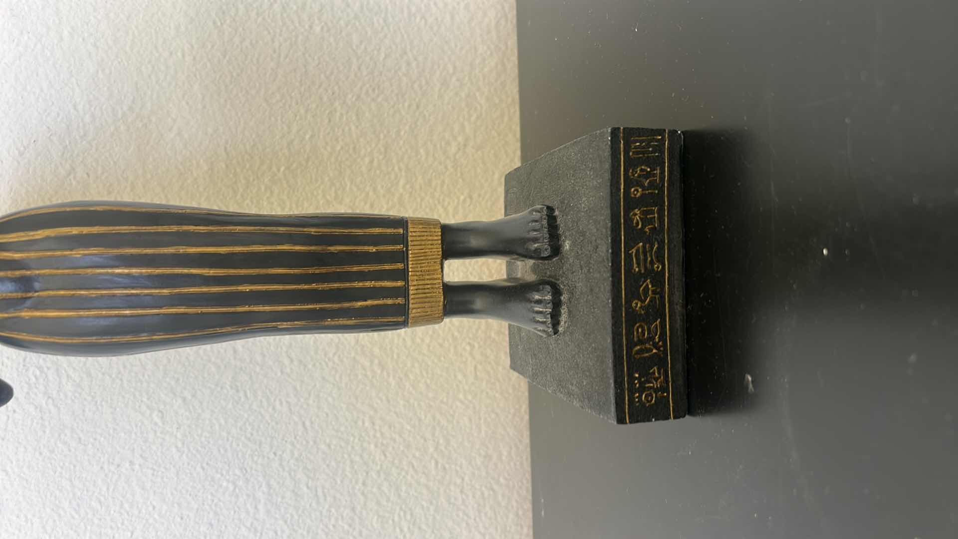 Photo 1 of EGYPTIAN BASTET STATUE H15.5” 