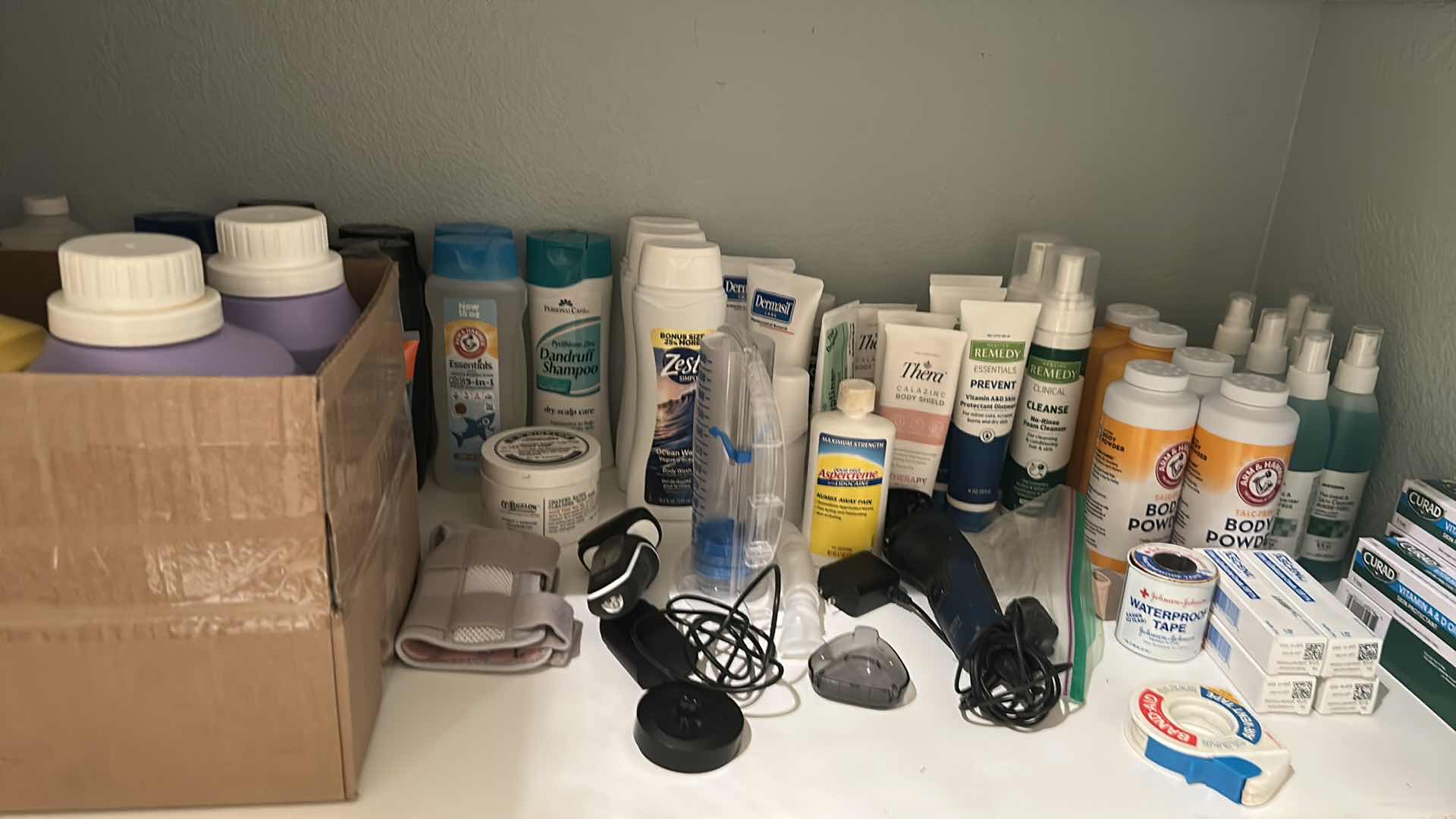 Photo 1 of CONTENTS OF CABINET MEDICAL SUPPLIES