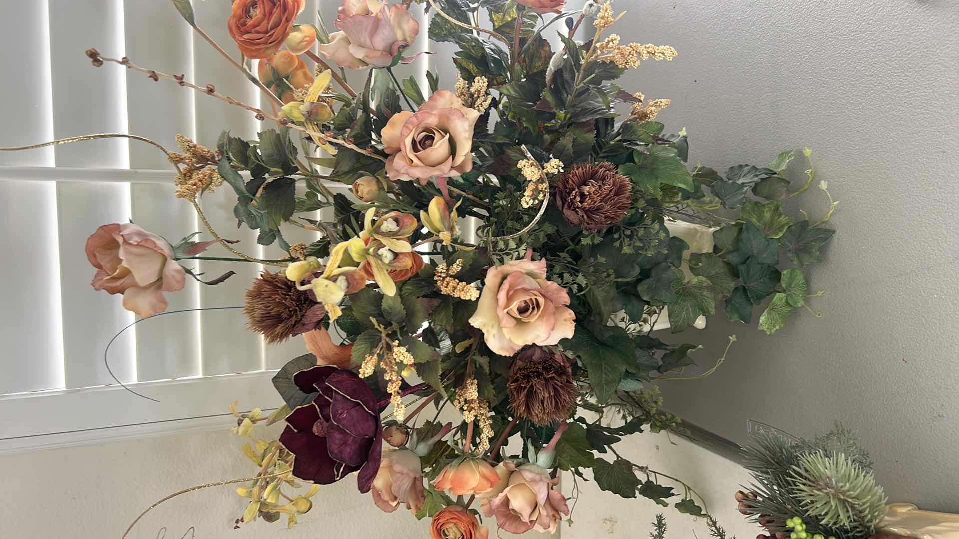 Photo 1 of 3 FAUX FLORAL ARRANGEMENTS (TALLEST H 27”)
