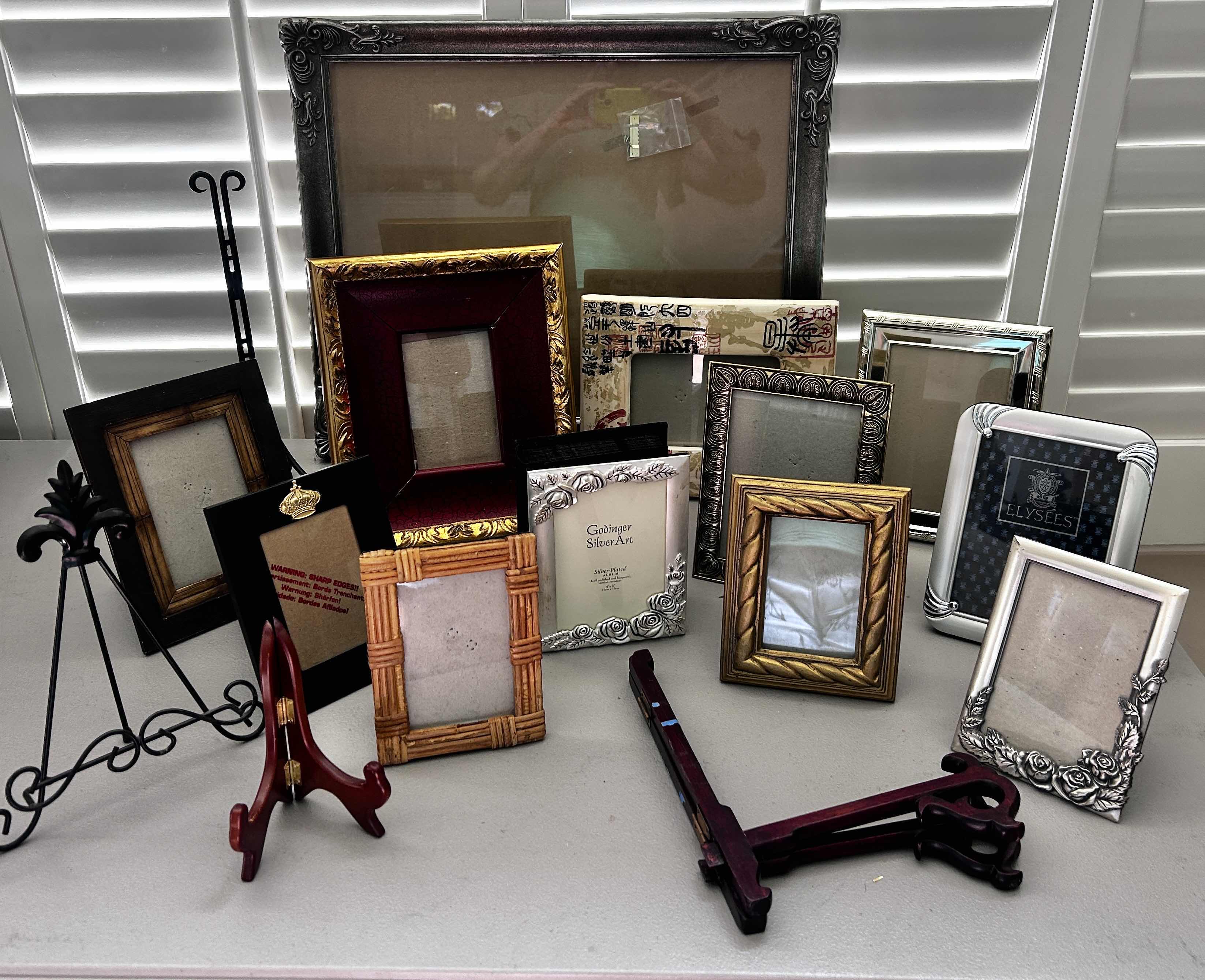 Photo 1 of PICTURE FRAMES AND PLATE HOLDERS