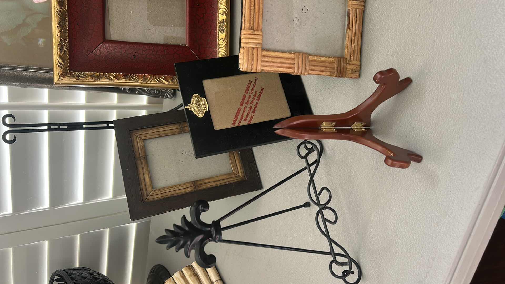 Photo 1 of PICTURE FRAMES AND PLATE HOLDERS