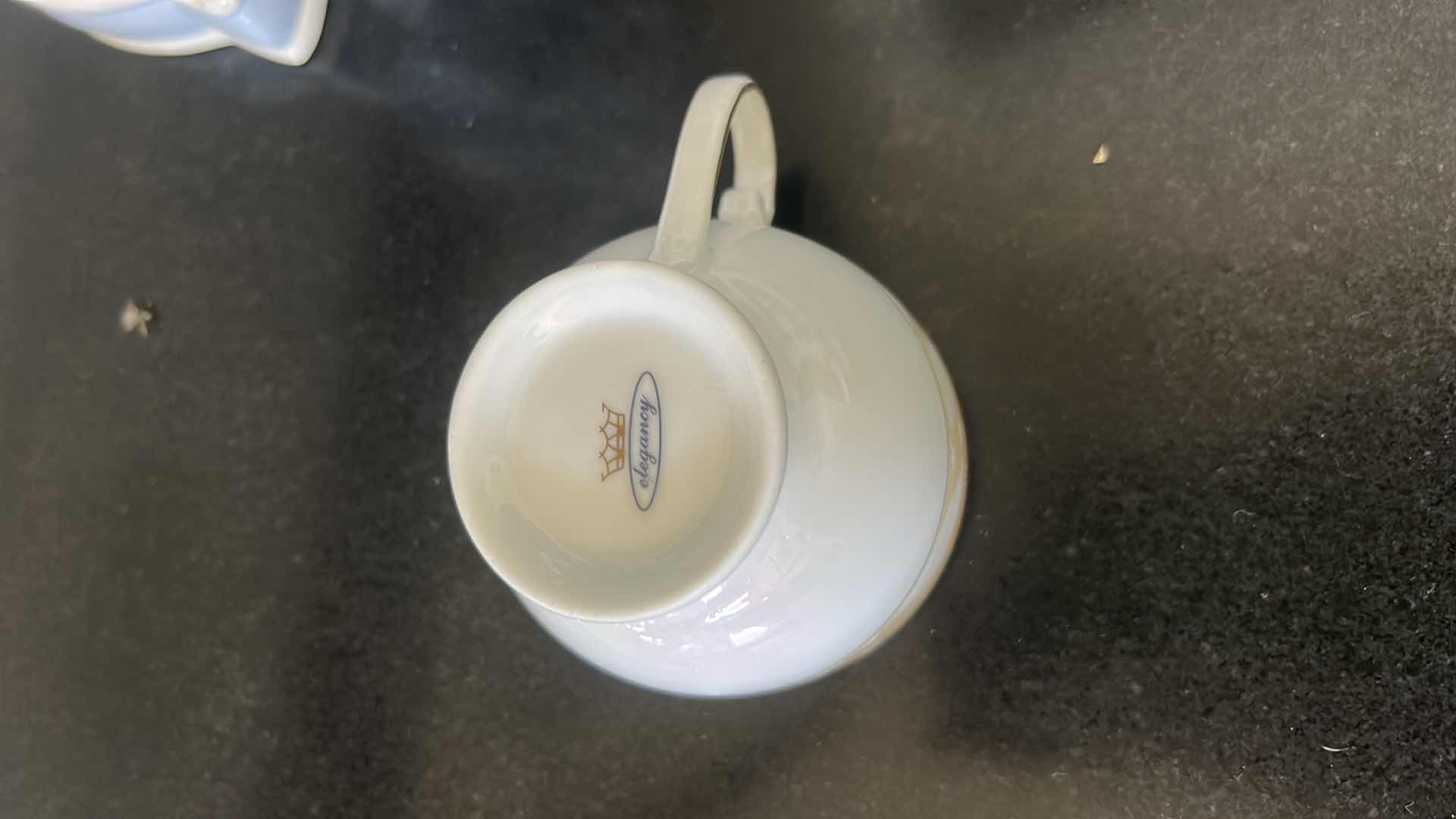 Photo 1 of 11 PC ELEGANCY PORCELAIN CUPS AND SAUCERS