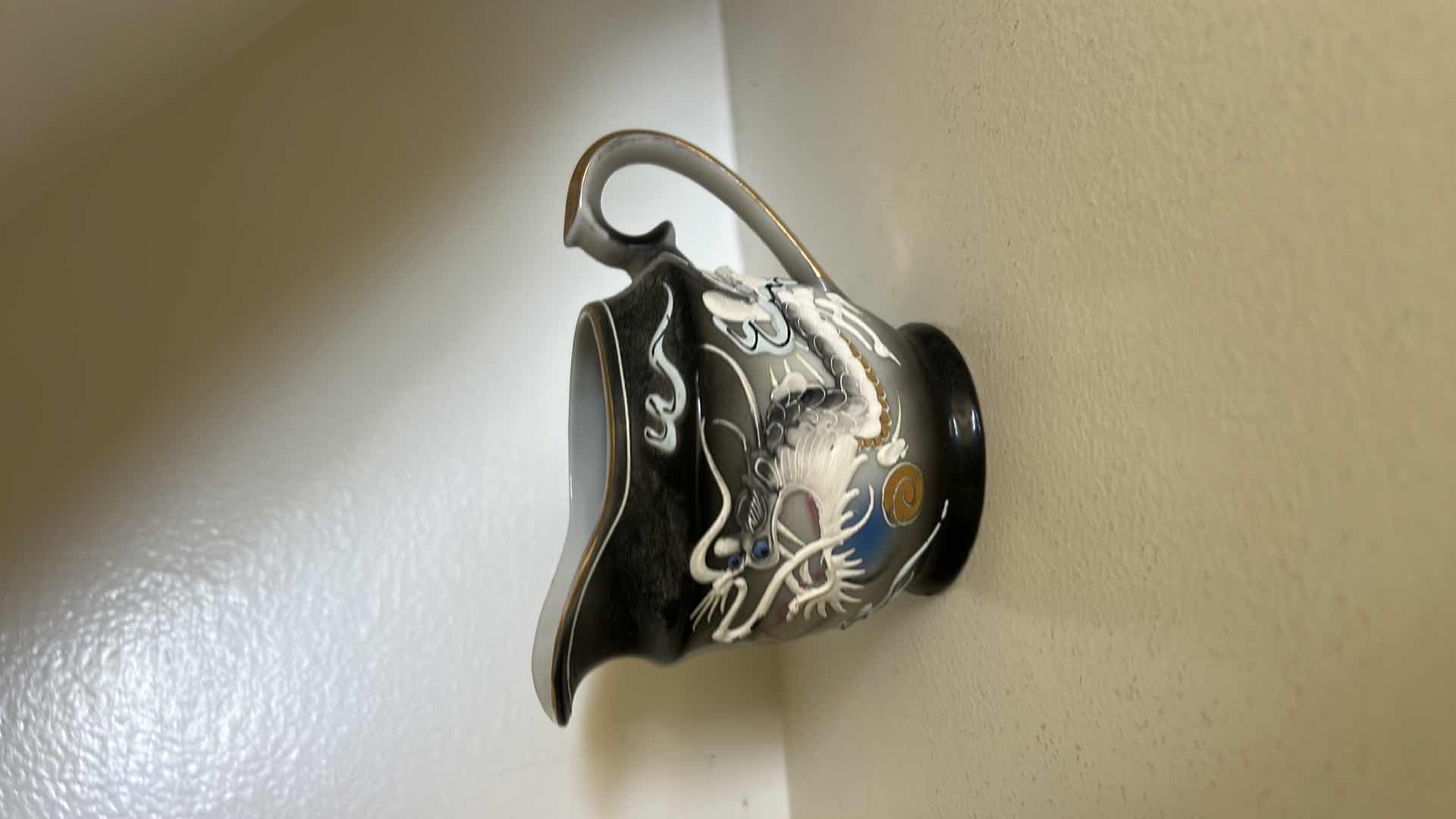 Photo 1 of 12 PC VINTAGE JAPANESE MORIAGE DRAGONWARE TEA SET