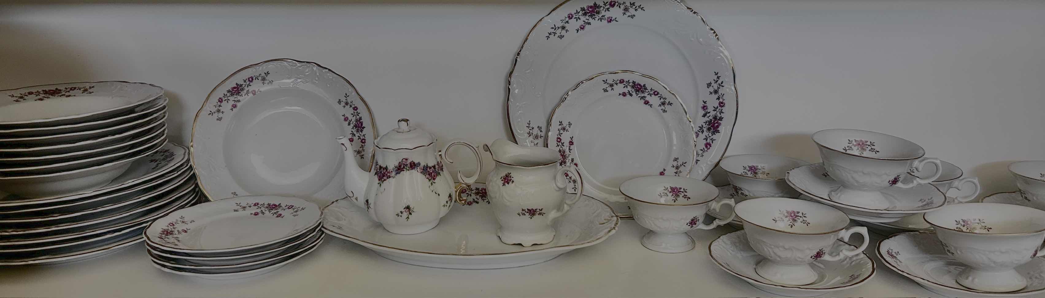 Photo 1 of 39 PC - VINTAGE PORCELAIN FROM POLAND