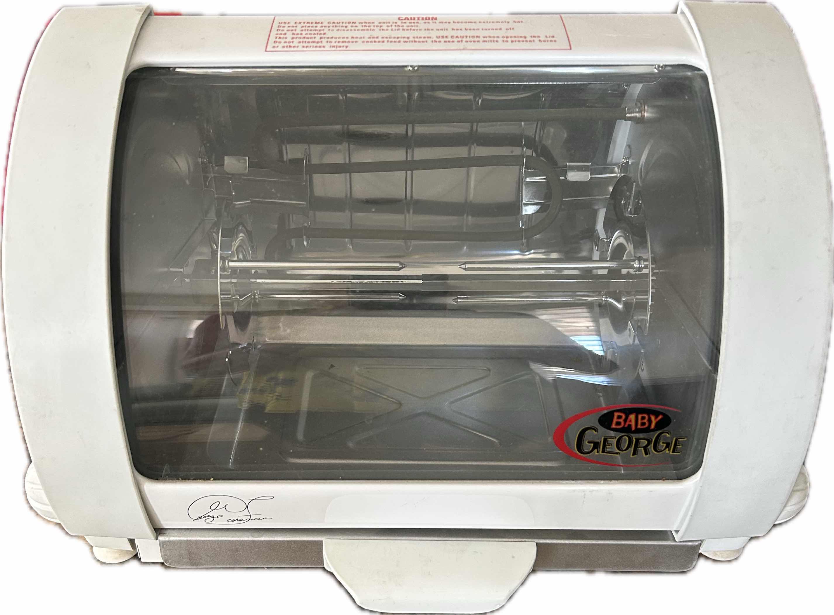 Photo 1 of GEORGE FOREMAN GR59A BABY GEORGE ROTISSERIE OVEN