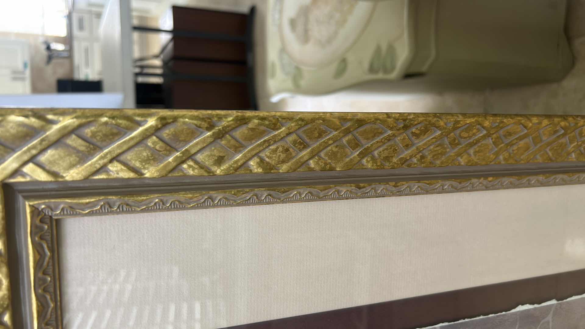 Photo 1 of FRAMED GLORIA ERIKSEN “ANCIENT URN” PRINT ARTWORK 
33 1/4” x  H41.75