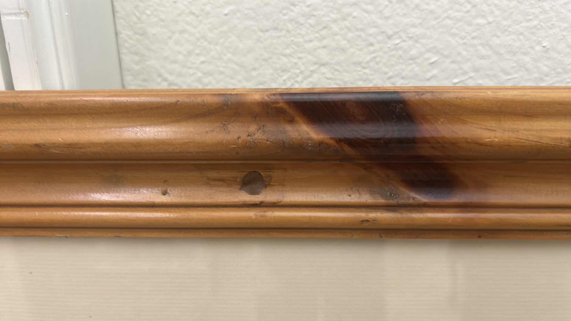 Photo 1 of FRAMED PRINT OF “THE STRENUOUS LIFE” BY CHARLES MARION RUSSELL 
35” x  H27 1/2” DAMAGE SHOWN