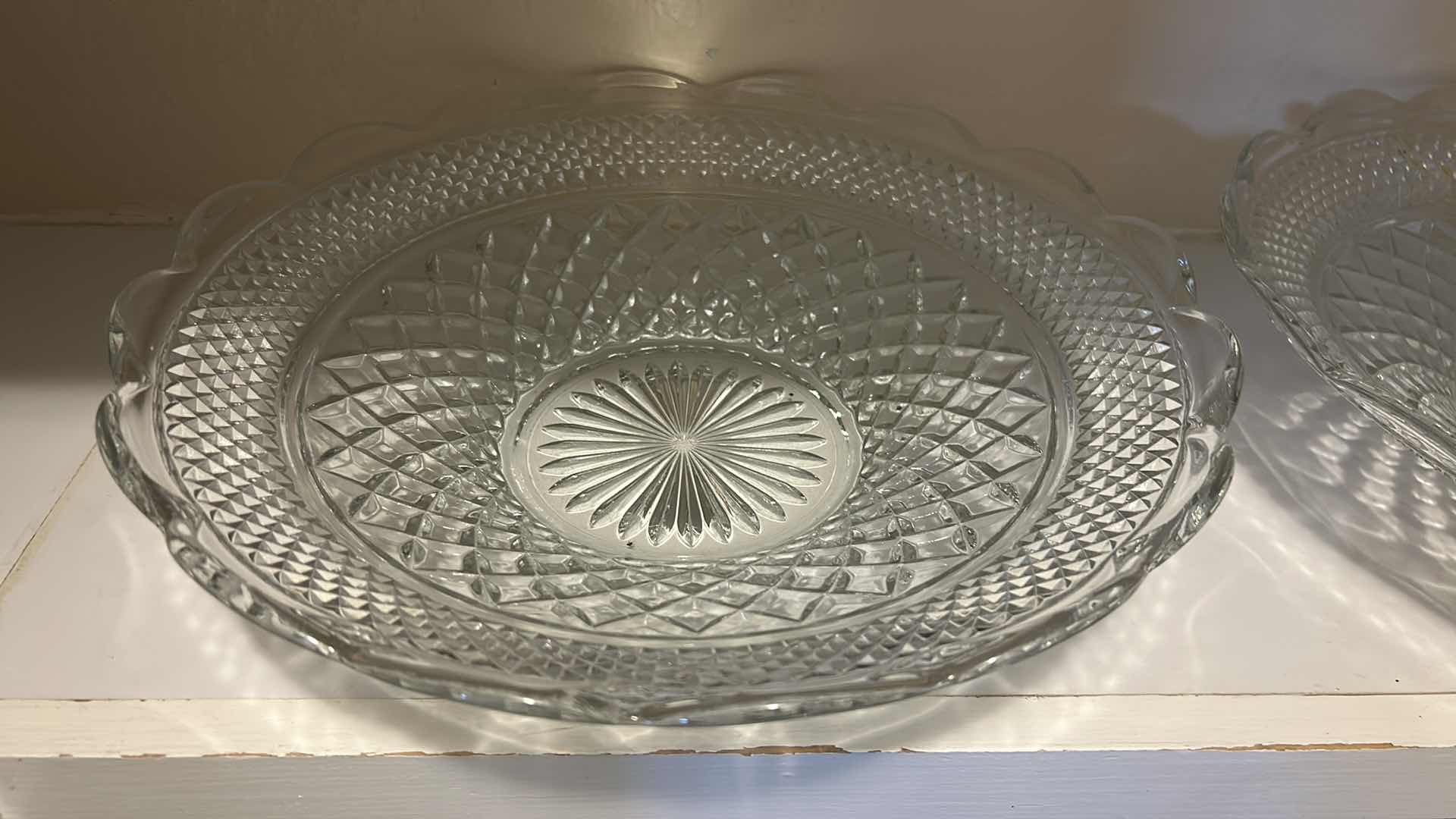 Photo 1 of 2- GLASS SERVING BOWLS