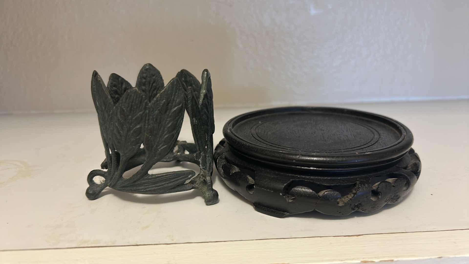 Photo 1 of CONTENTS OF SHELF ASSORTED CANDLE HOLDERS