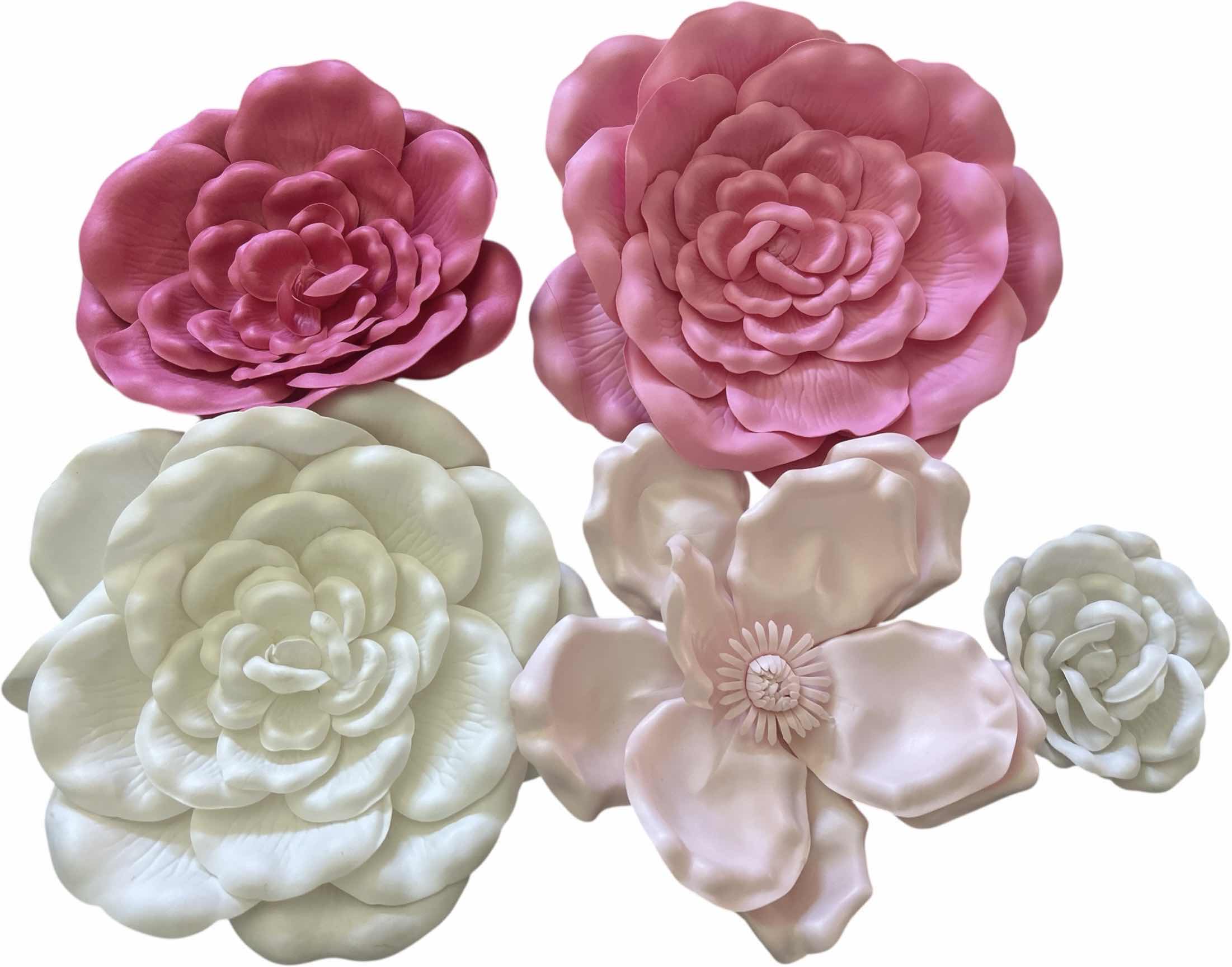 Photo 1 of PAPER WALL FLOWERS (LARGEST H16”)