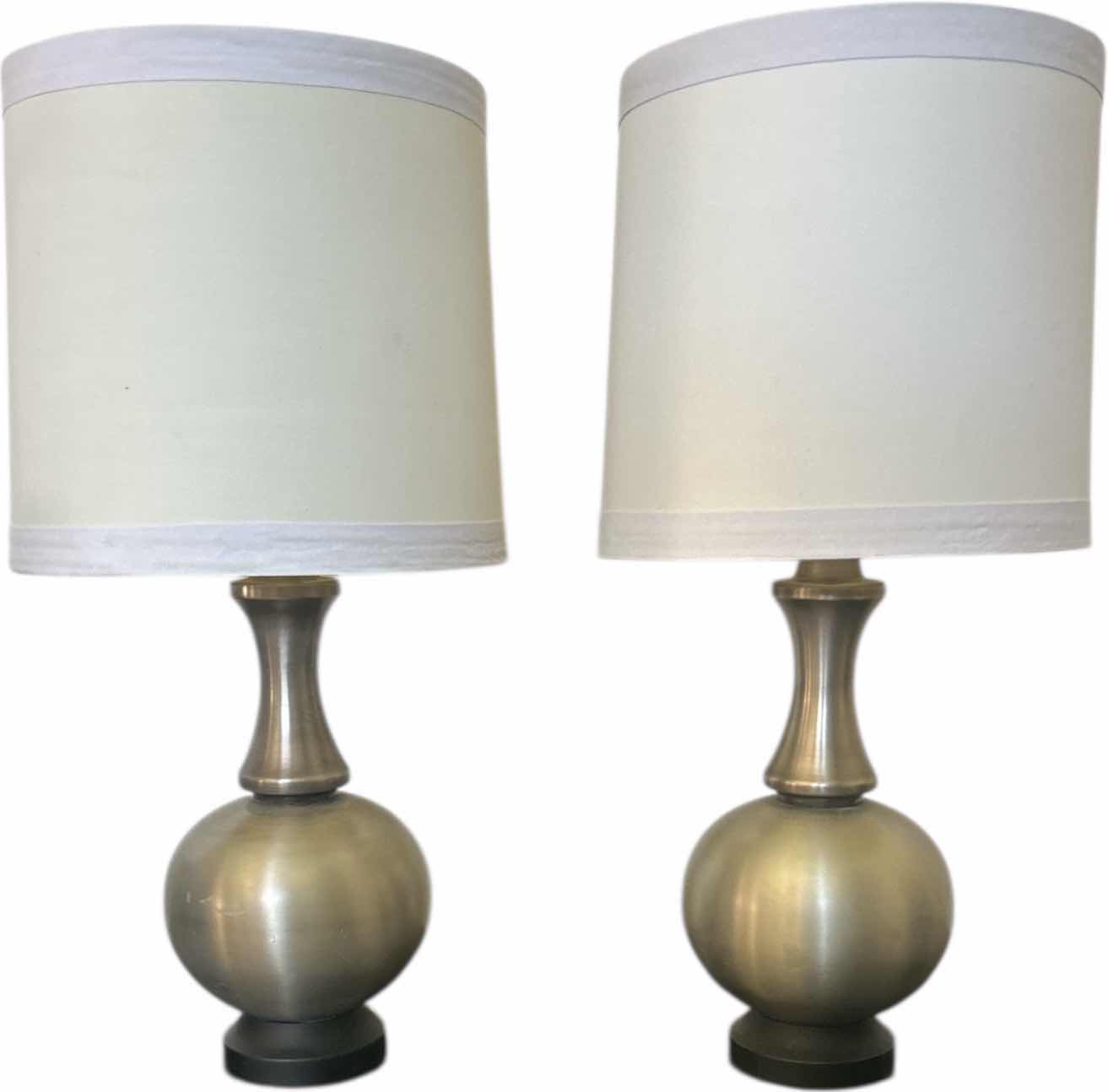 Photo 1 of 2 STIFFEL LAMPS ( BOTH BASE AND LAMP SHADES ARE STIFFEL) H24”