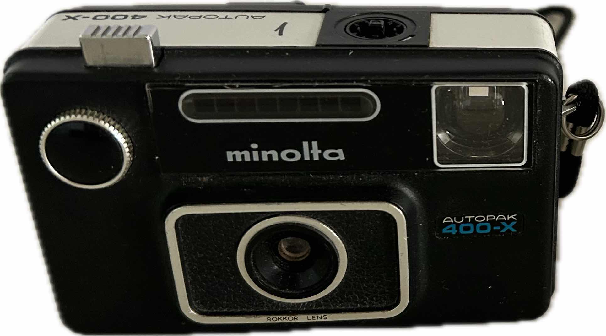 Photo 1 of MINOLTA AUTO PAK AND SONY CYBER SHOT CAMERAS