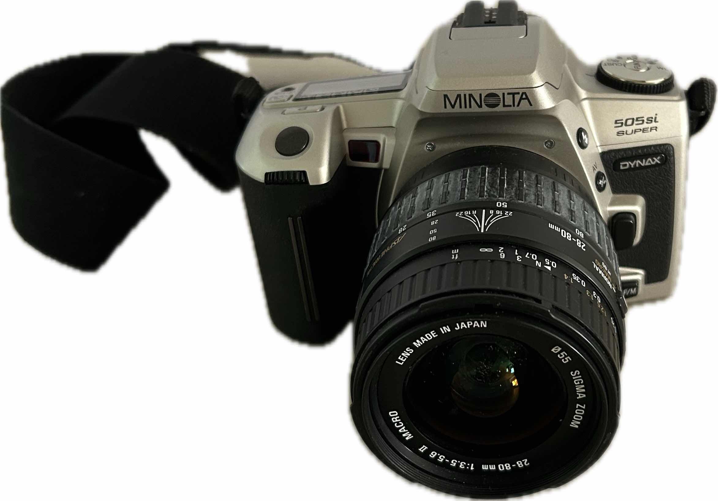 Photo 1 of MINOLTA DYNAX 505si SUPER 35mm CAMERA w NECK STRAP 
