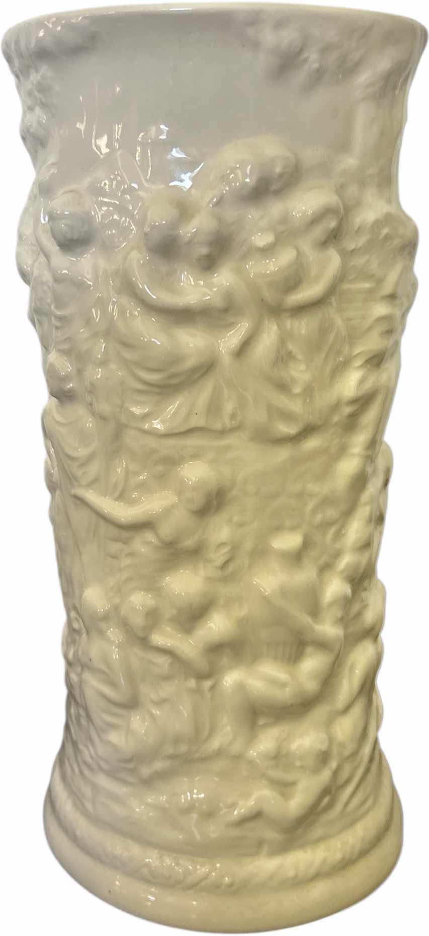 Photo 1 of PORCELAIN VASE, MADE IN ITALY H13.5”