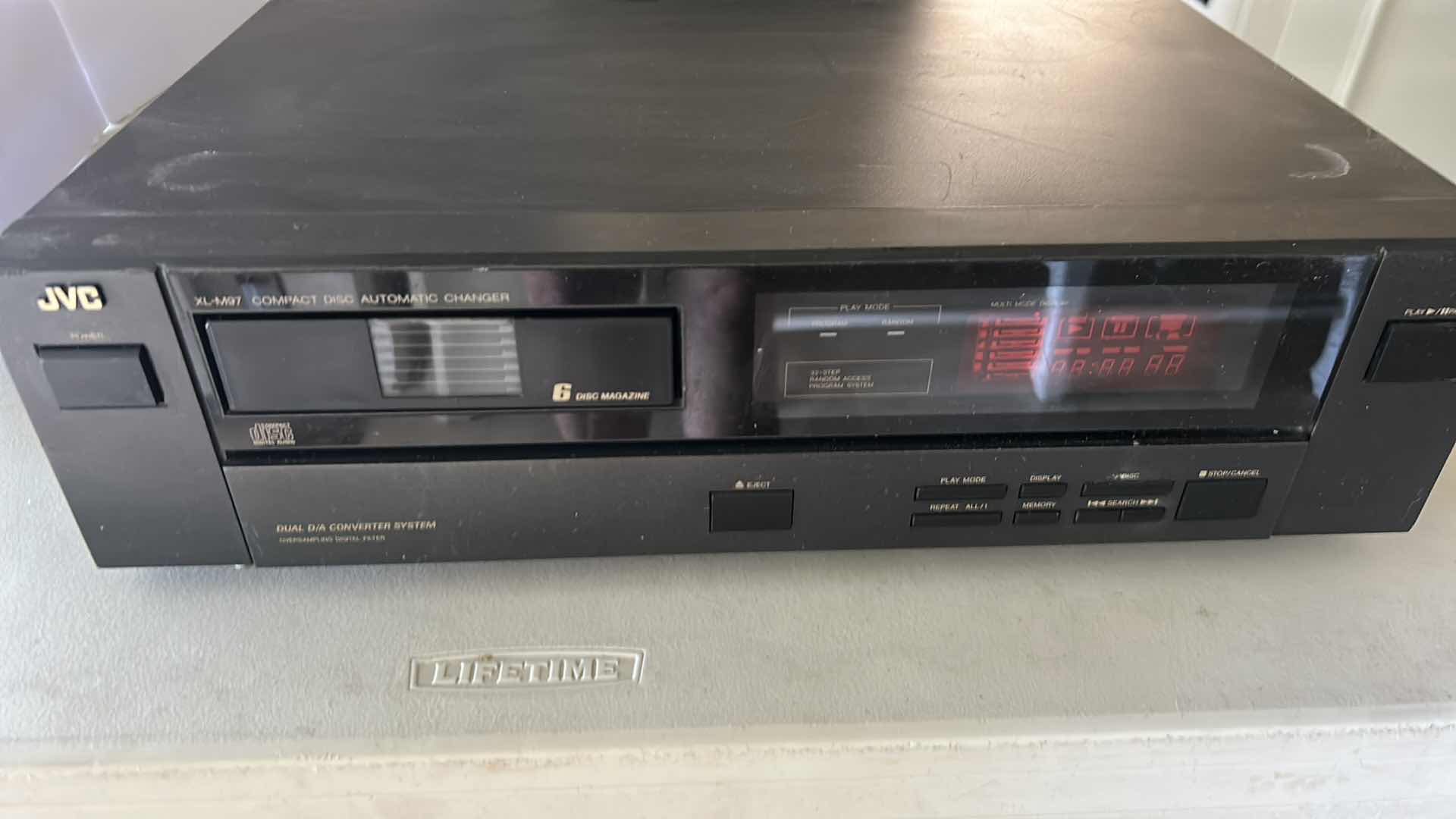 Photo 3 of JVC XL-M97BK MULTI COMPACT DISC PLAYER 6 DISC CD
